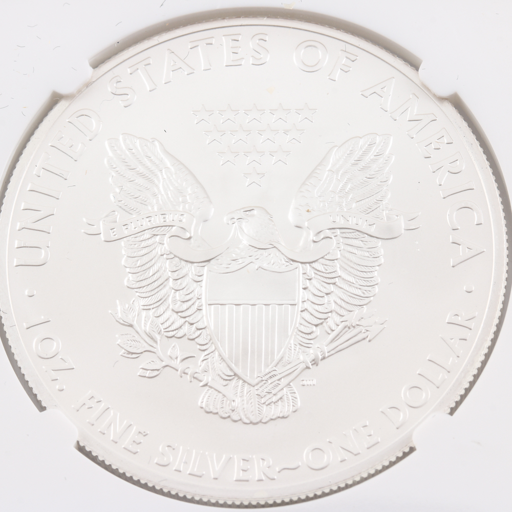 Graded MS 69 (by NGC) Early Release 2013-S Silver Eagle Dollar