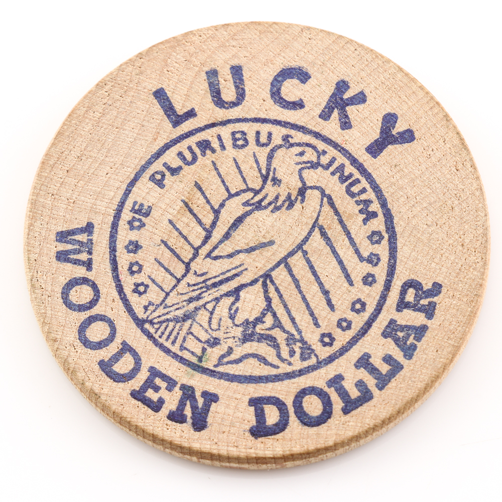 Assortment of Wooden Nickels