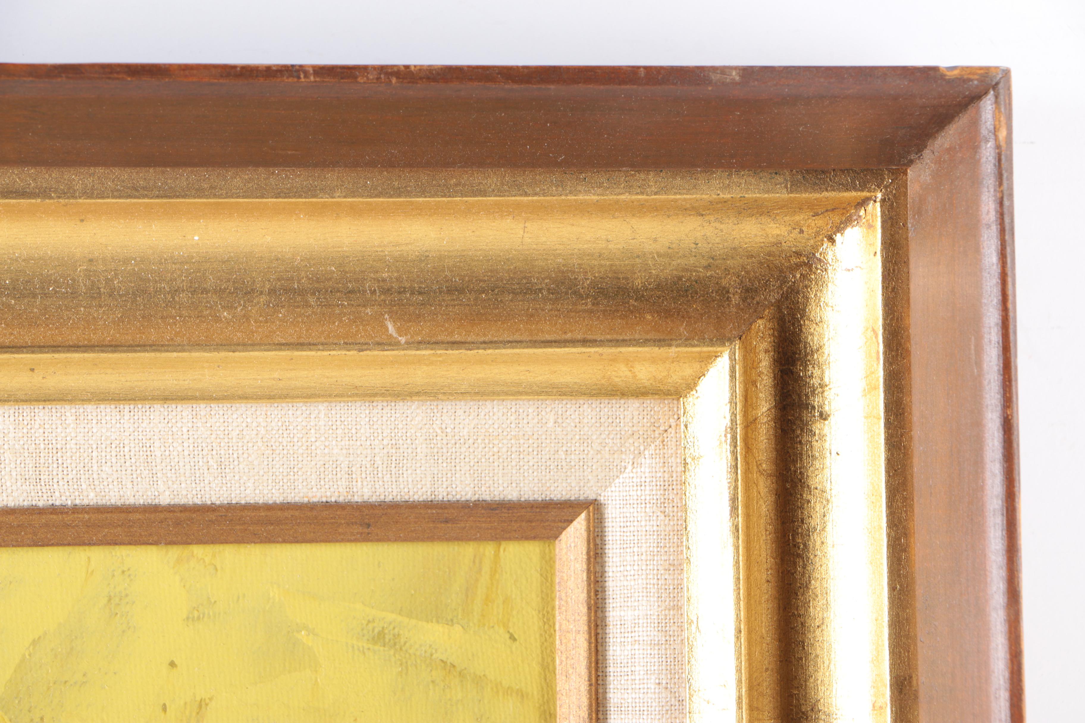 R. Pasanault Oil Painting on Canvas of Still Life