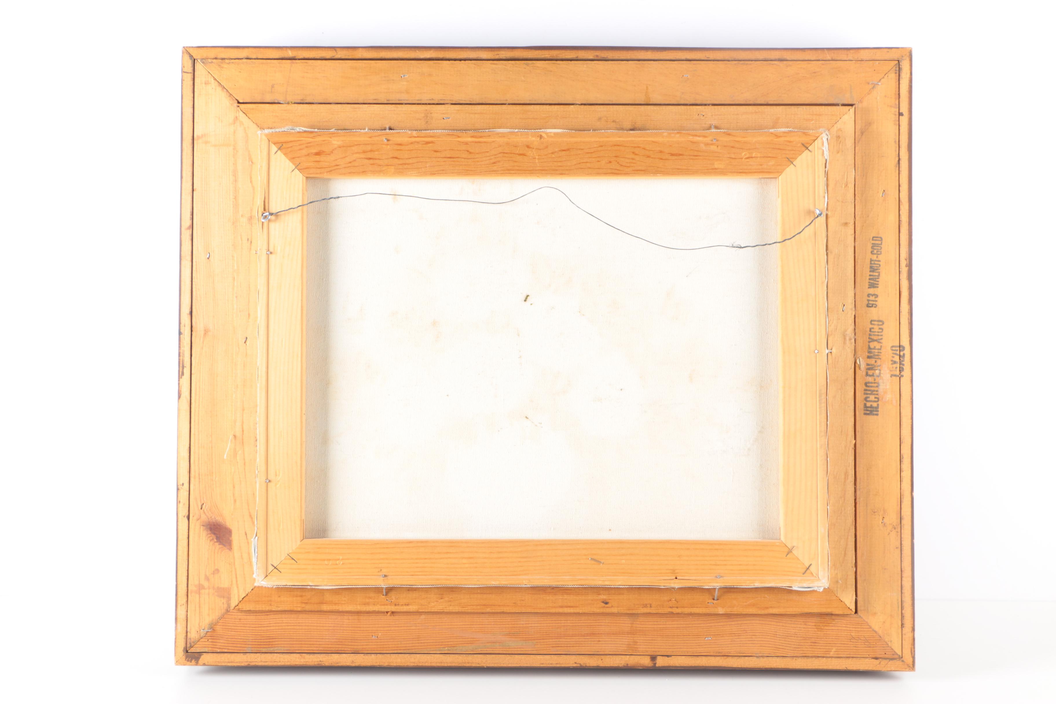 R. Pasanault Oil Painting on Canvas of Still Life