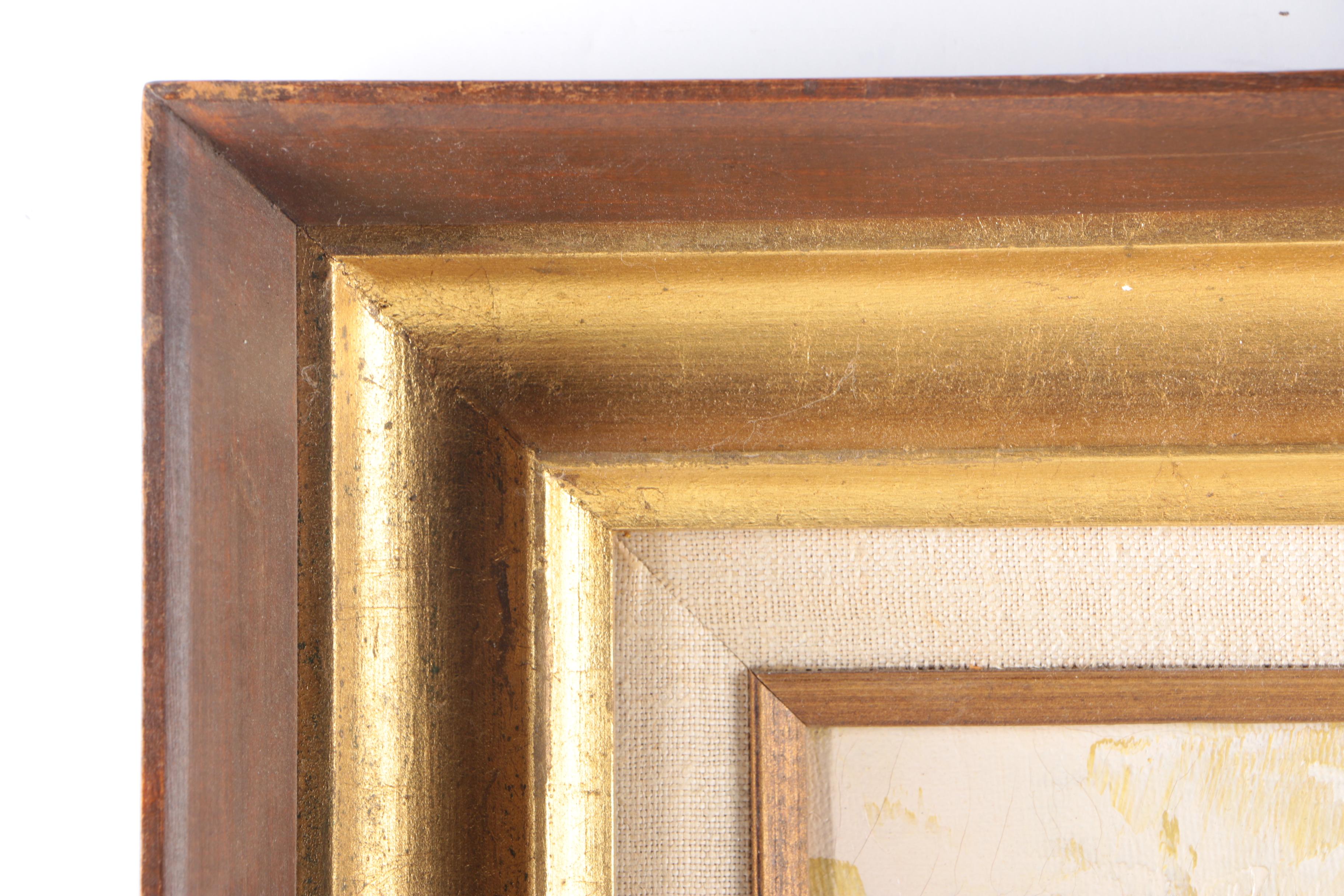 R. Pasanault Oil Painting on Canvas of Still Life