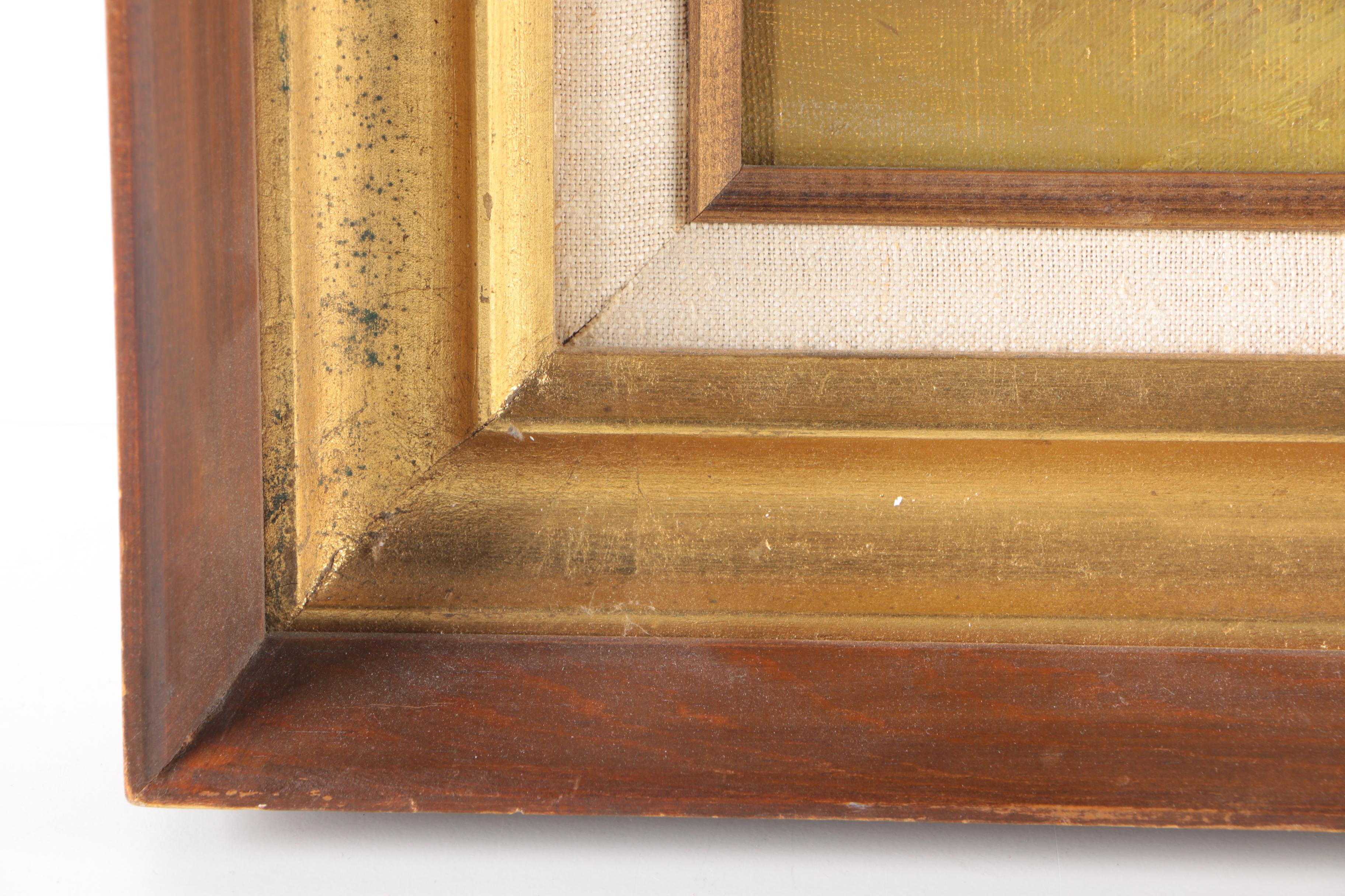 R. Pasanault Oil Painting on Canvas of Still Life