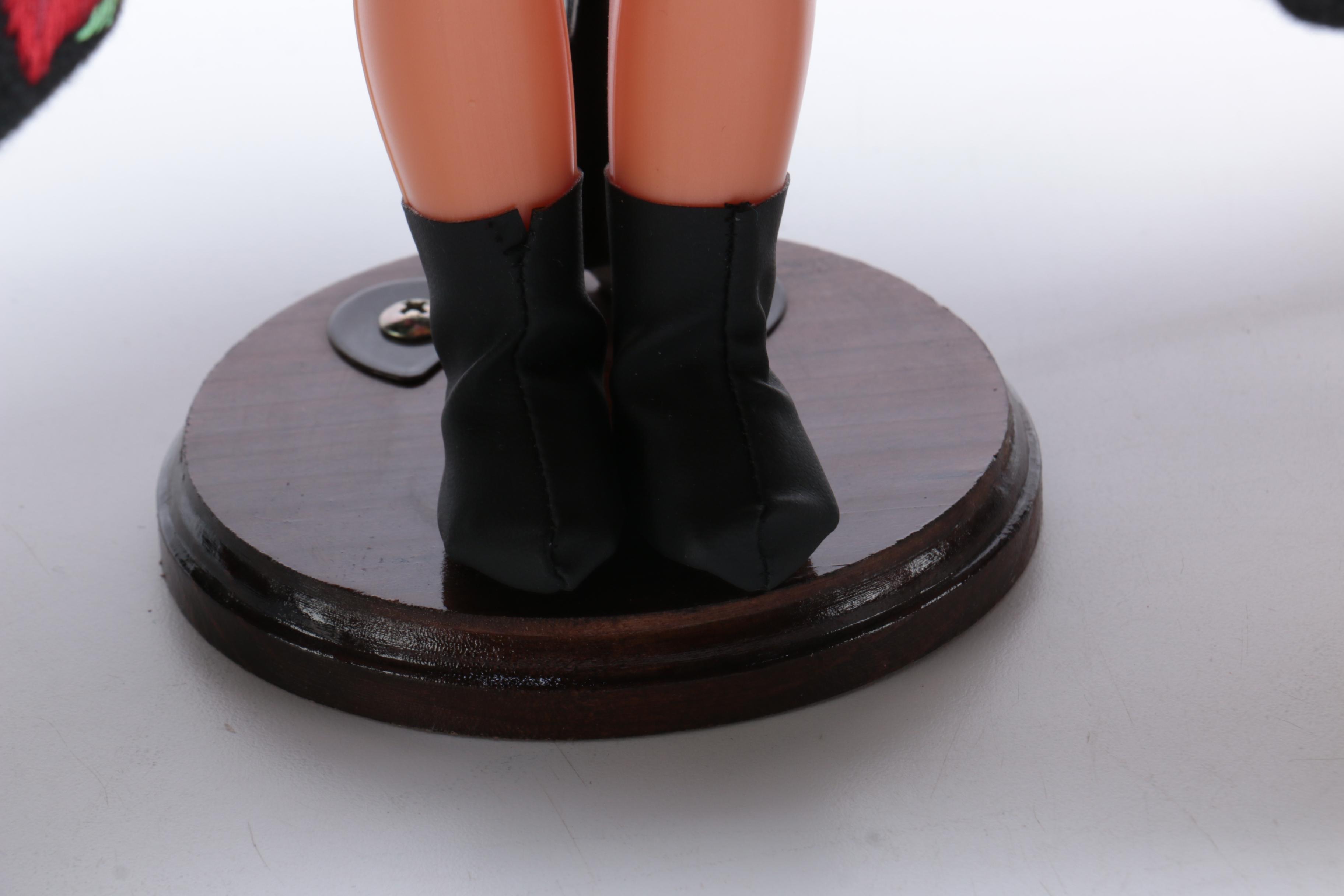 Four Polish Lowiczanka Dolls