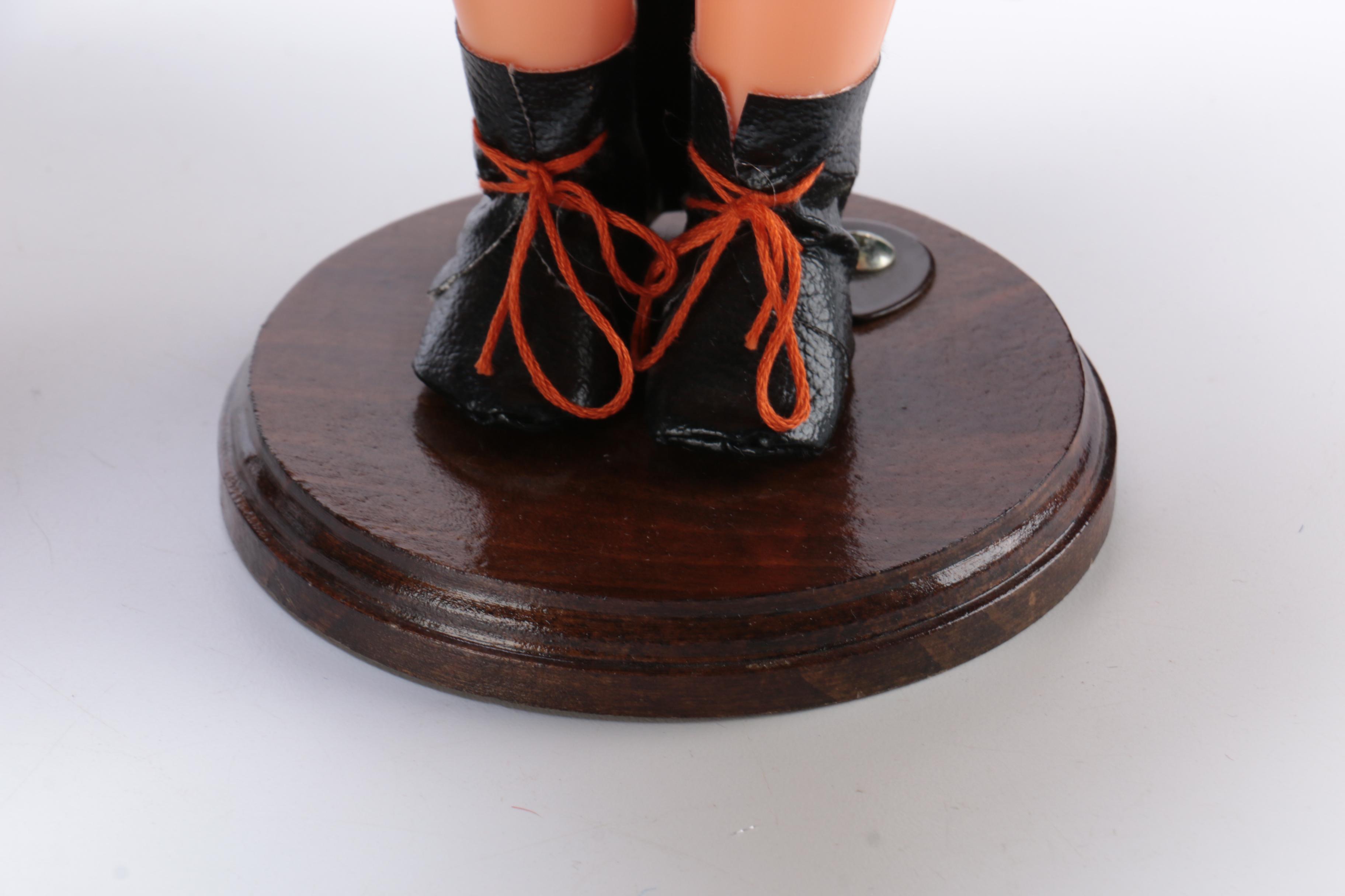 Four Polish Lowiczanka Dolls