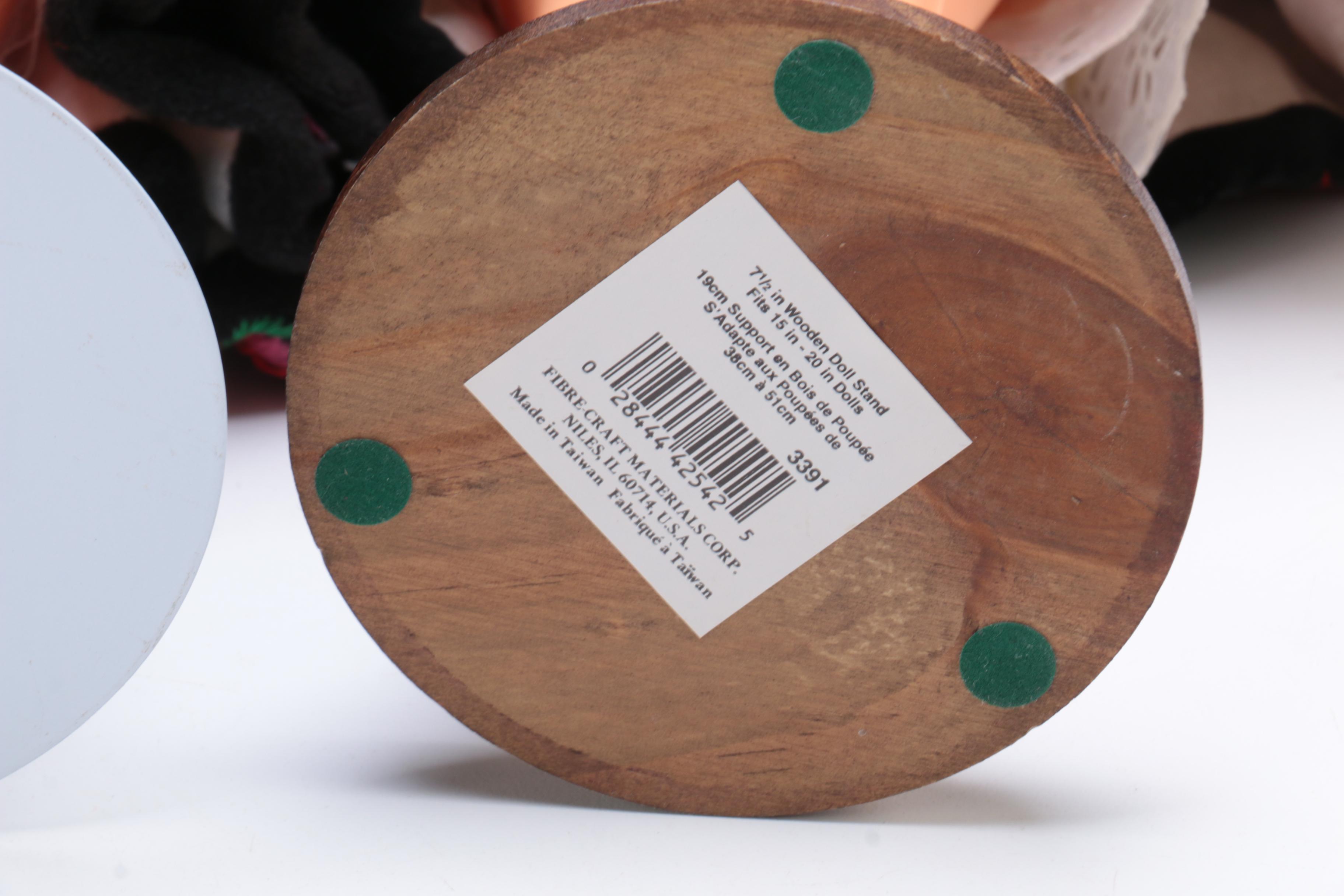 Four Polish Lowiczanka Dolls