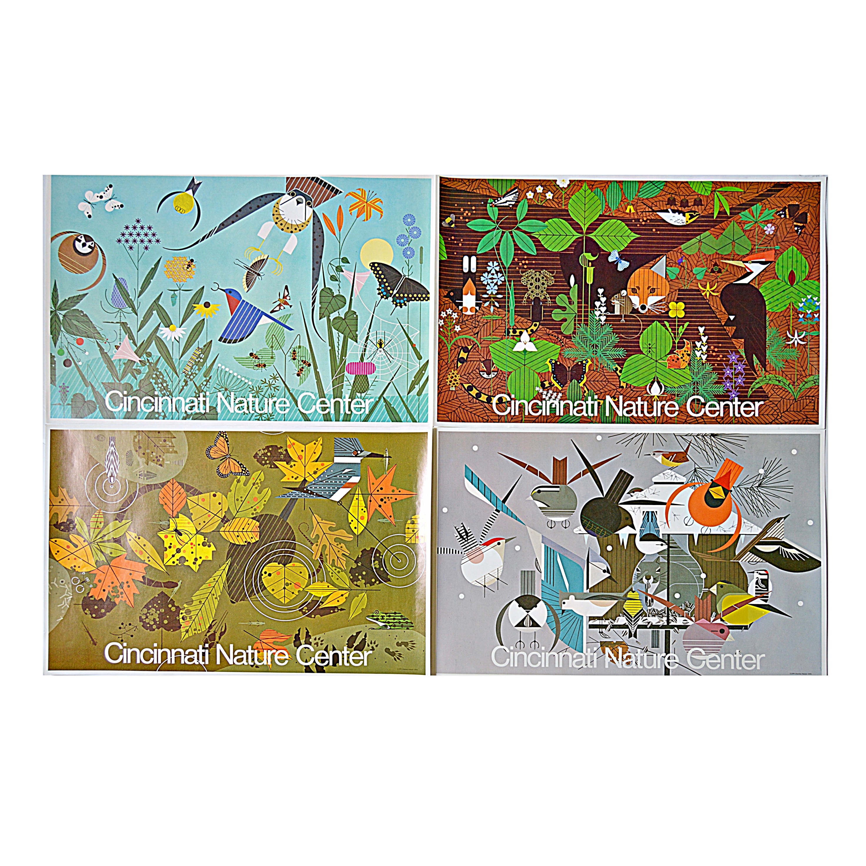 Charley Harper Nature Center Poster Series