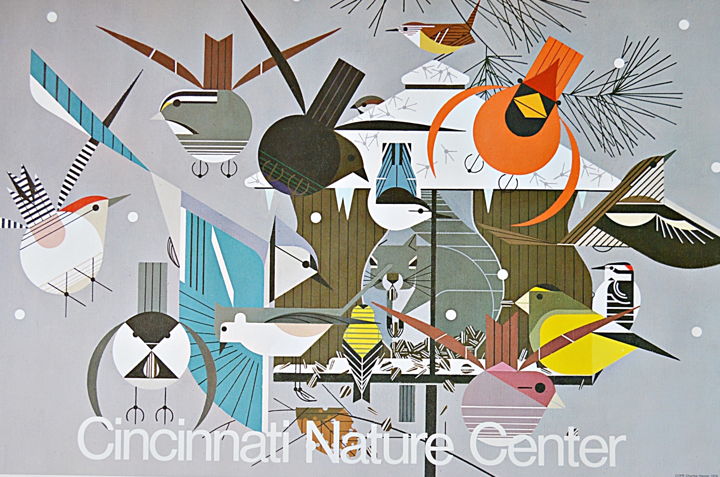 Charley Harper Nature Center Poster Series