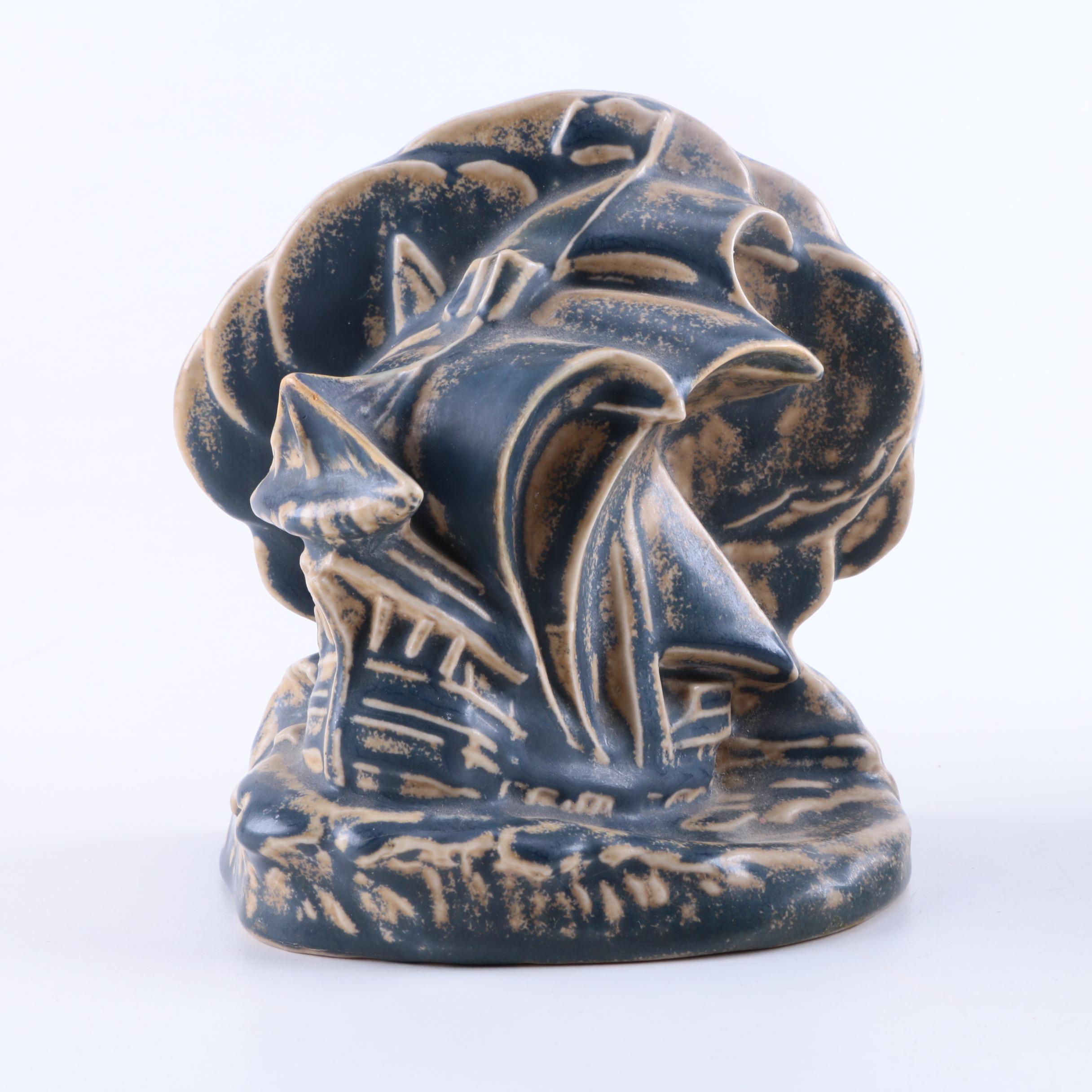 Rookwood Ship Bookends