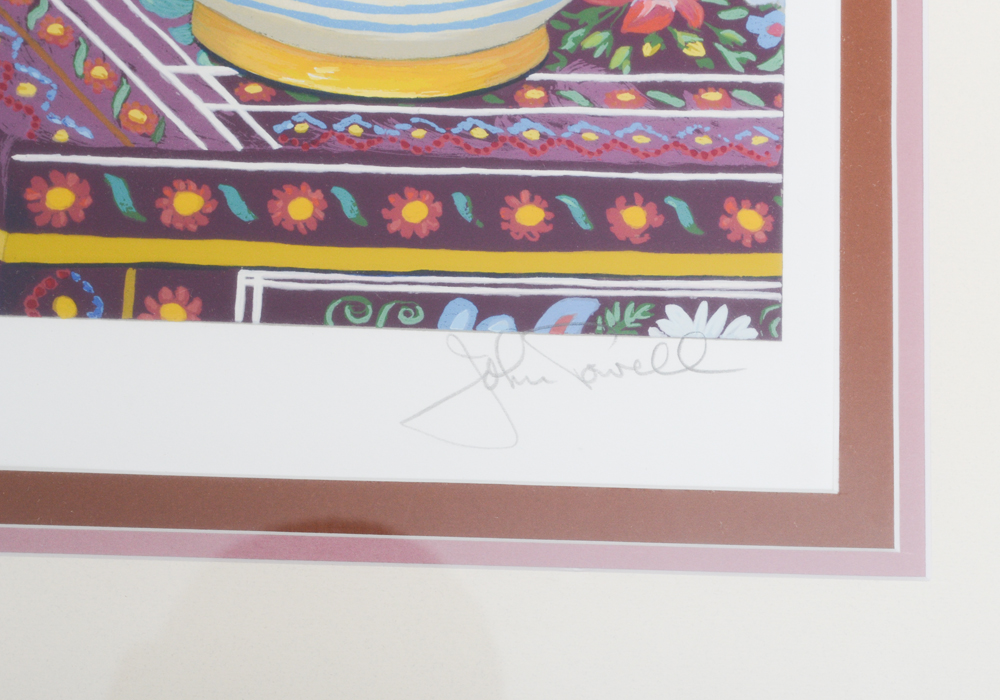 John Powell Limited Edition Serigraph "My Favorite Things"