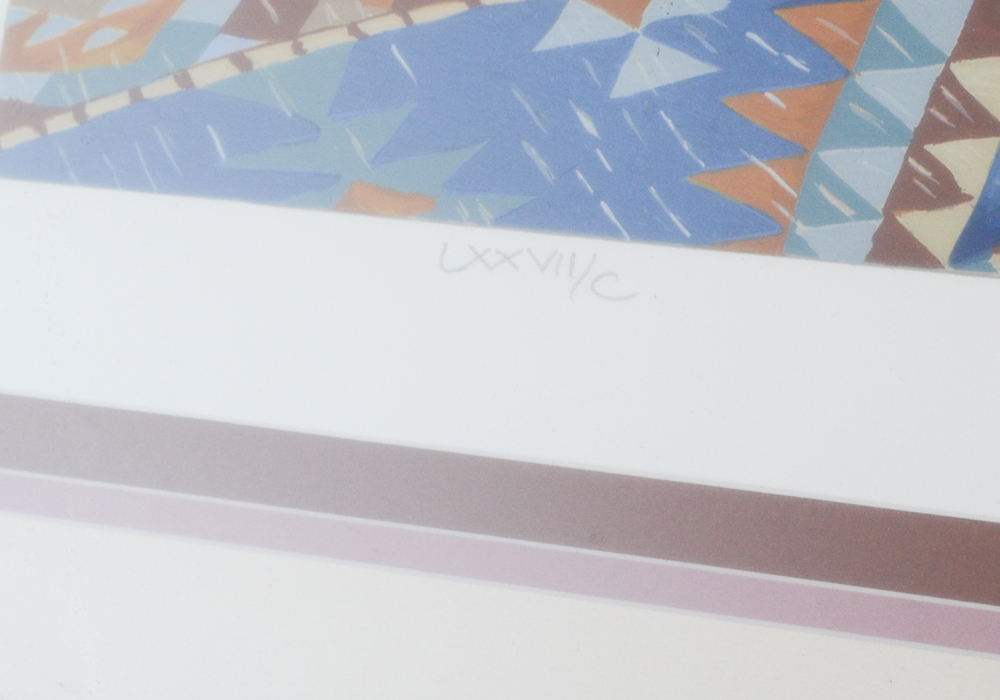 John Powell Limited Edition Serigraph "My Favorite Things"