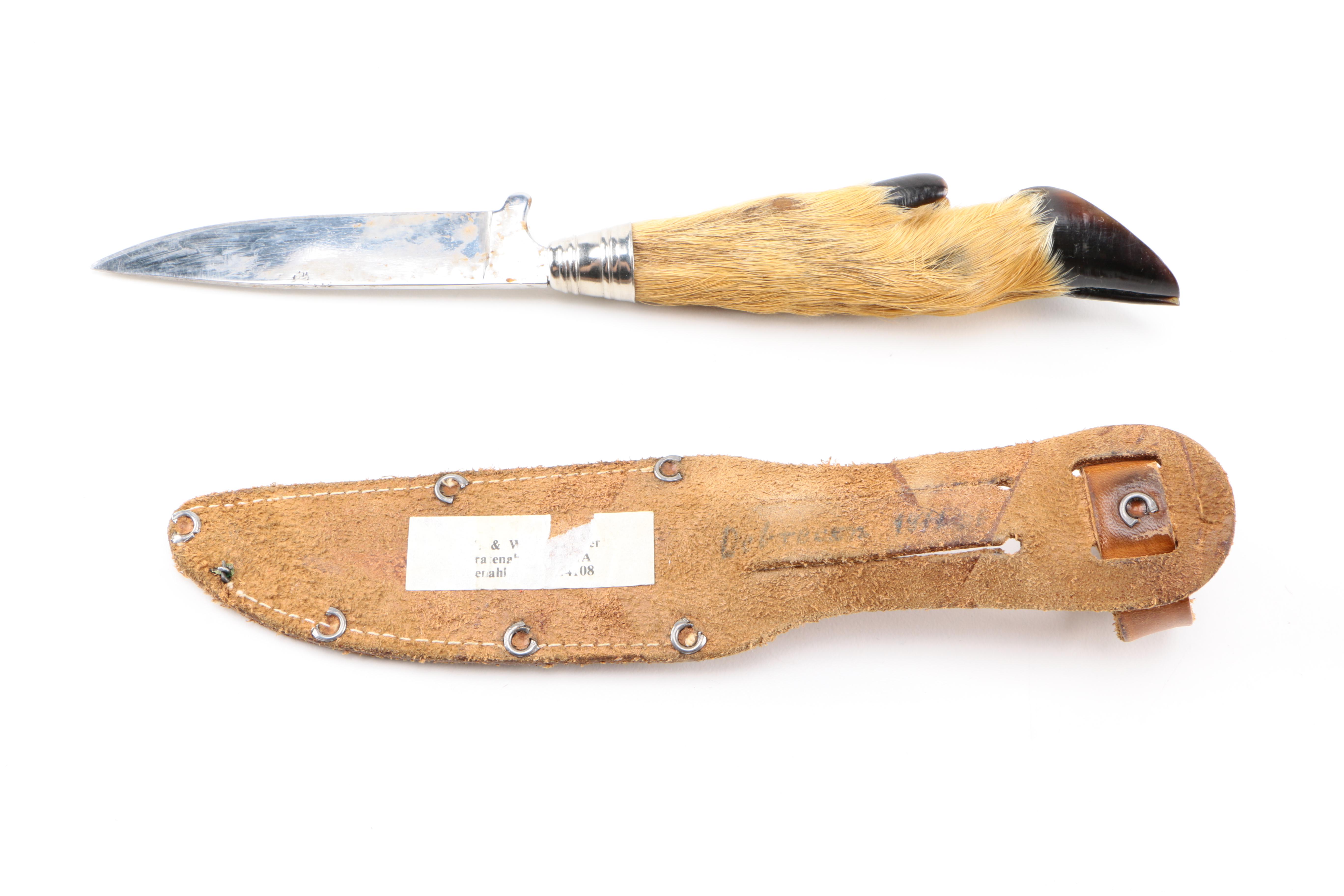 Collection of Vintage Knives and Powder Horn