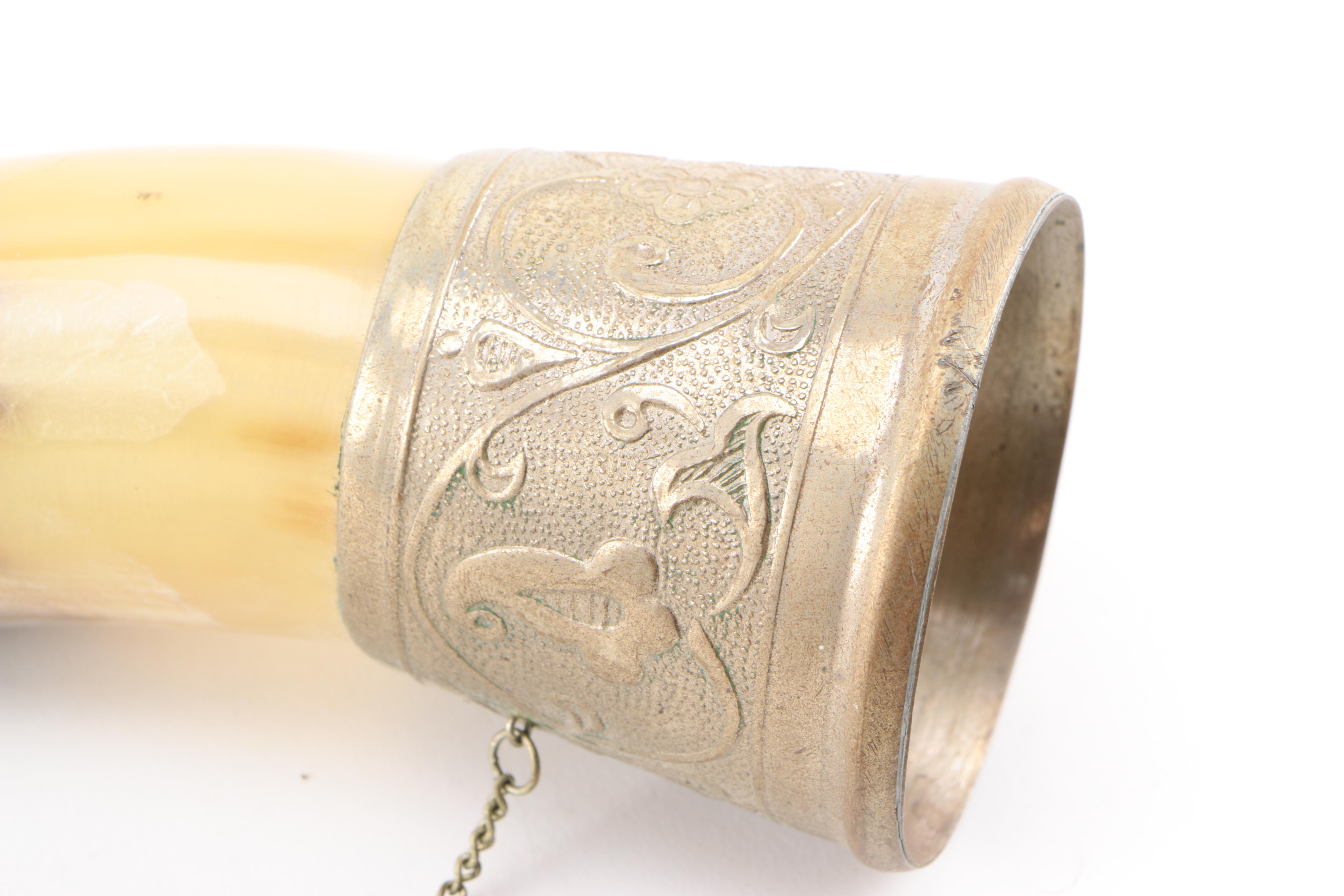 Collection of Vintage Knives and Powder Horn