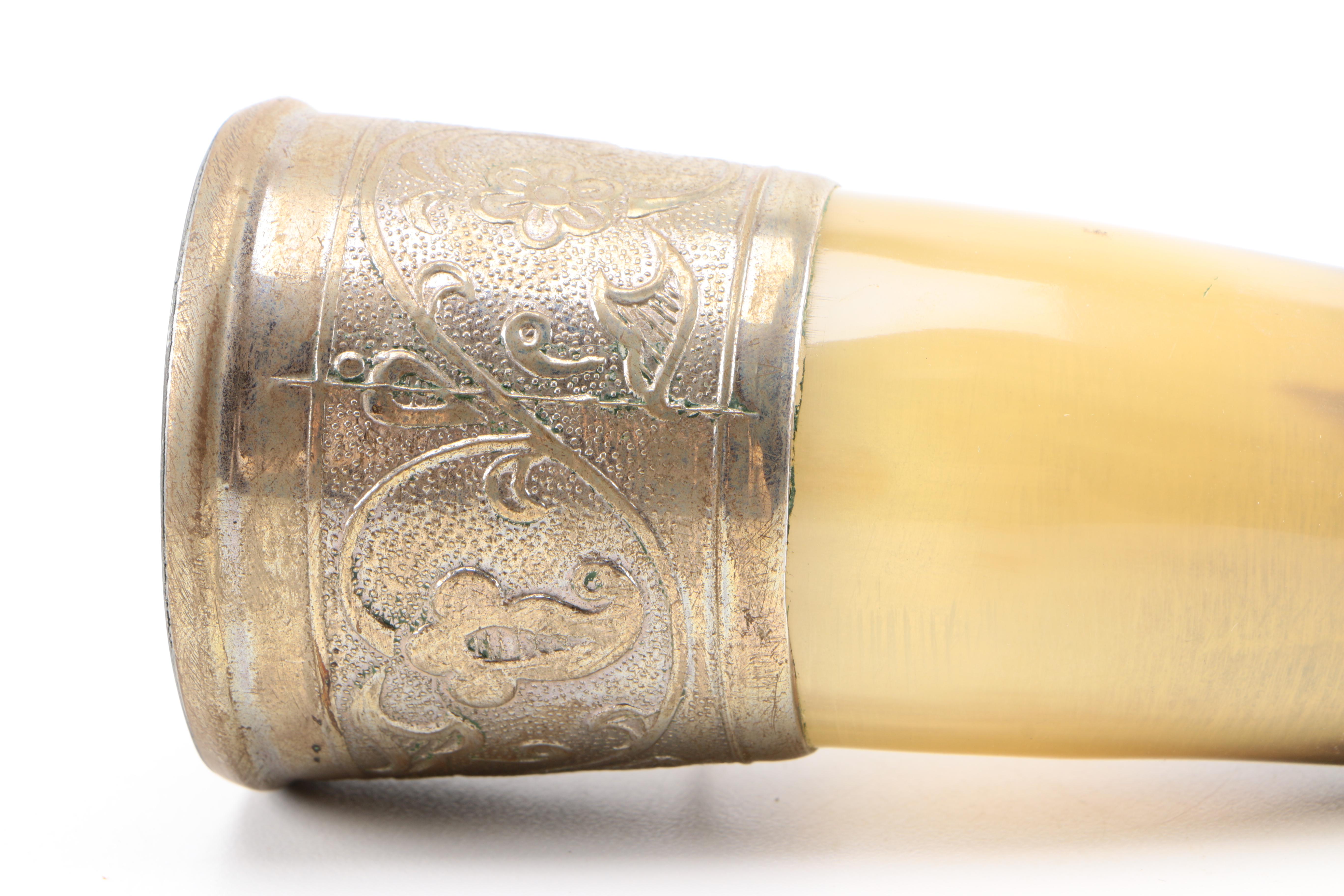 Collection of Vintage Knives and Powder Horn