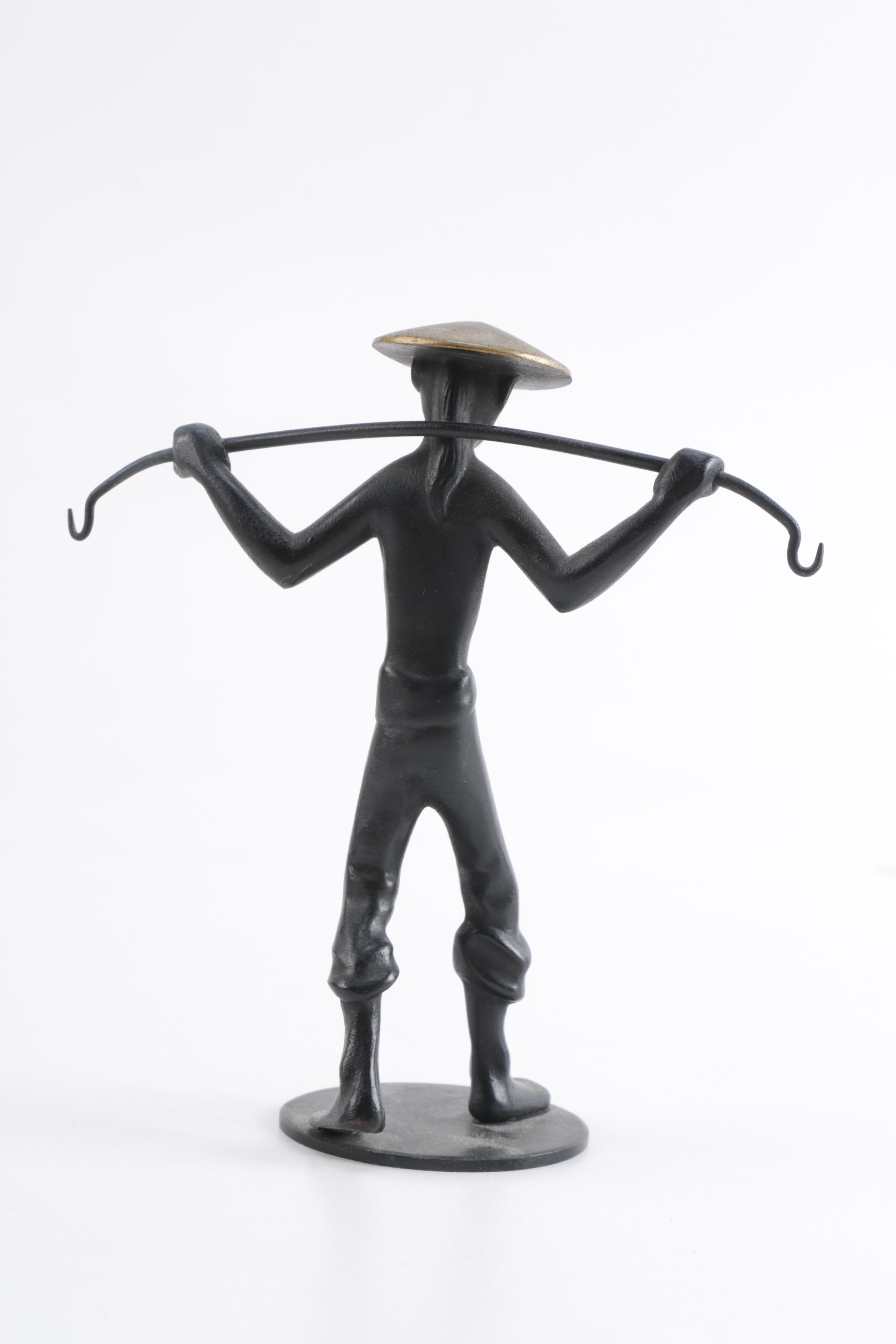 Vintage Asian Salt and Pepper Shaker Stand