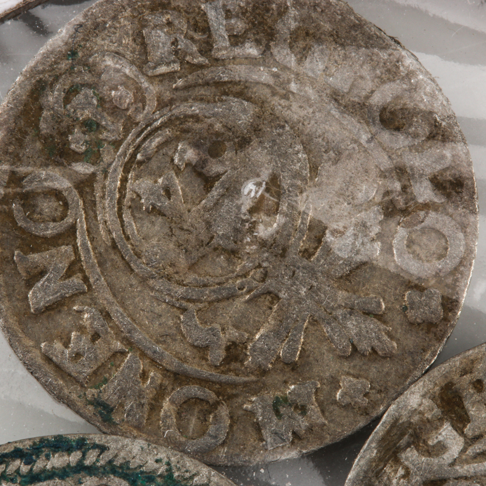 Group of (3) 1624 Polish 3 Polker Coins