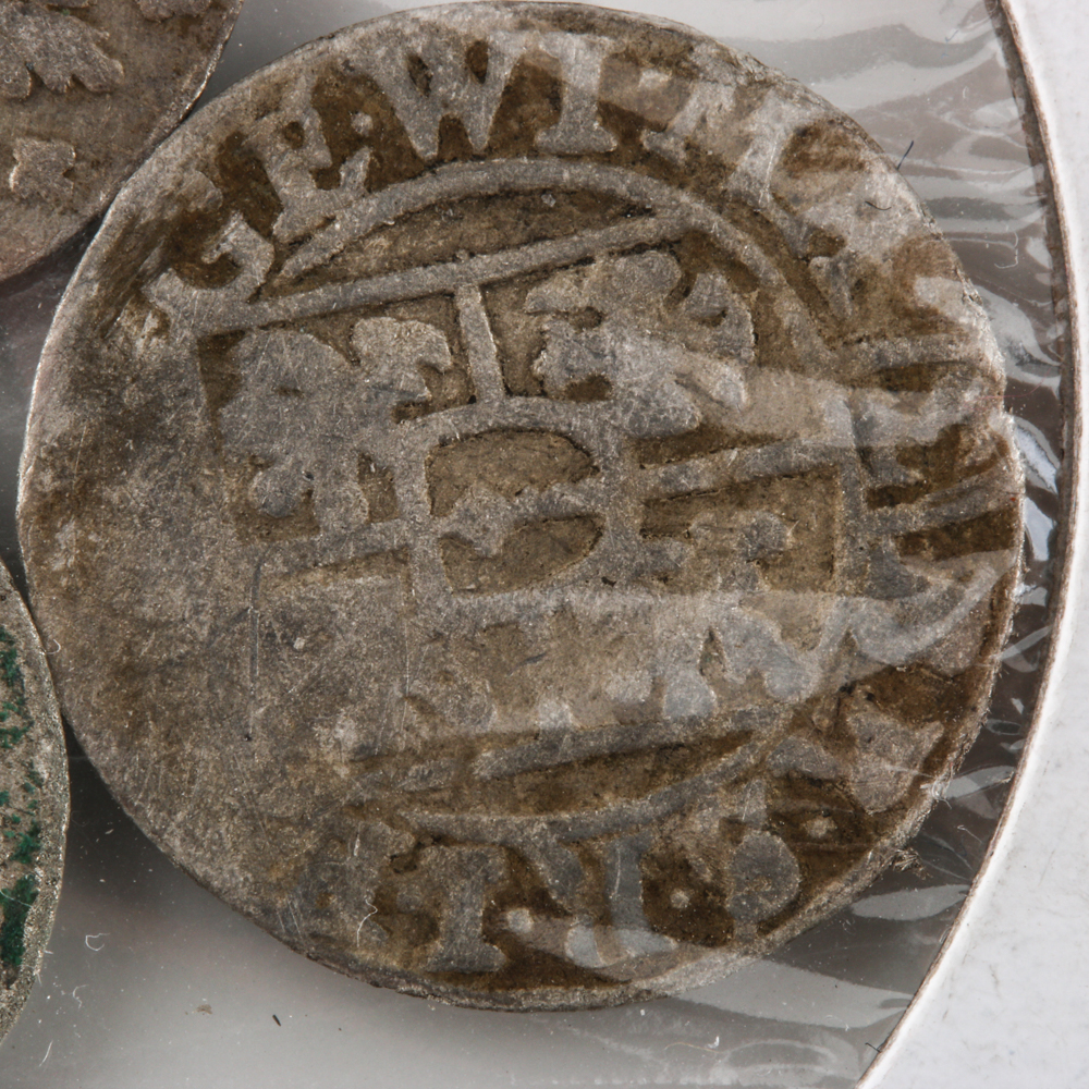 Group of (3) 1624 Polish 3 Polker Coins