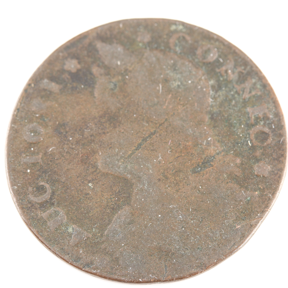 1787 Connecticut Colonial Copper Cent