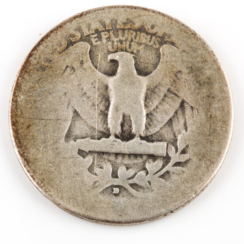 1932-D Silver Washington Quarter