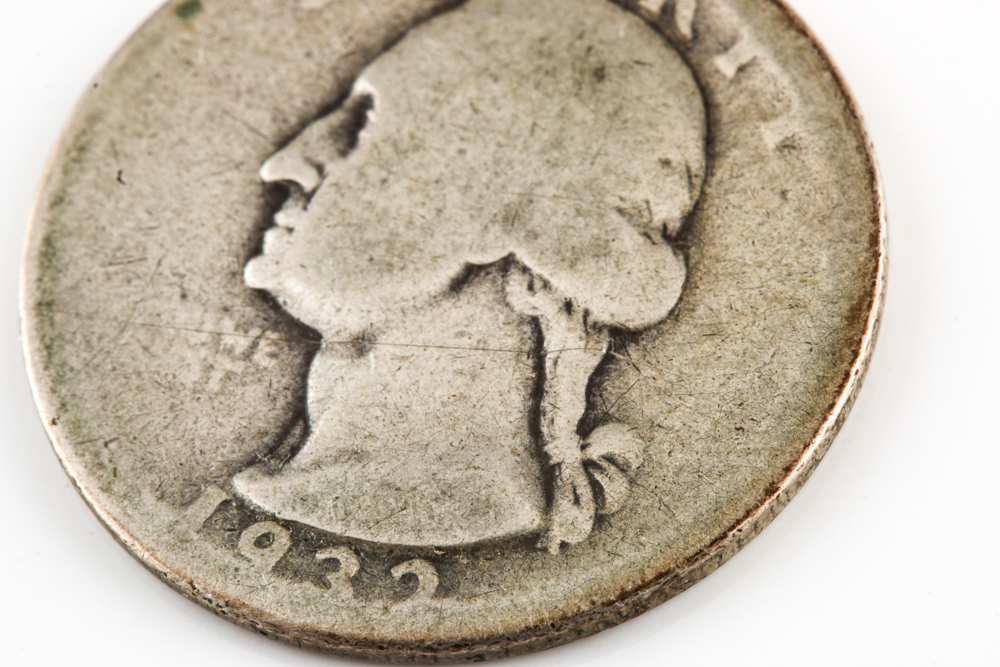 1932-D Silver Washington Quarter