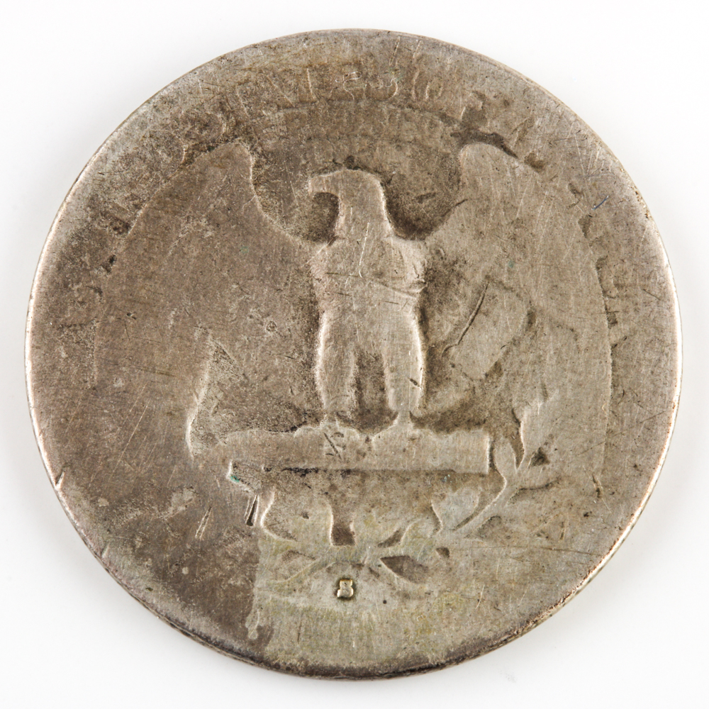 1932-S Silver Washington Quarter