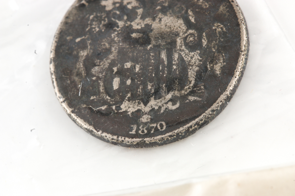 1870 Shield Nickel