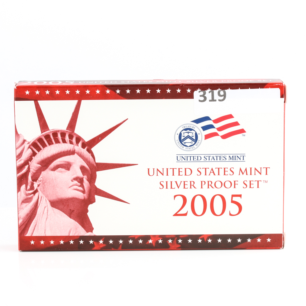 2005 United States Mint Silver Proof Set
