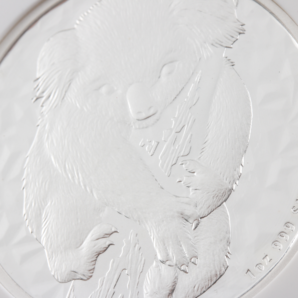 Graded MS 69 (by NGC) 2007 First Year of Issue Australian Koala Silver Bullion $1 Coin