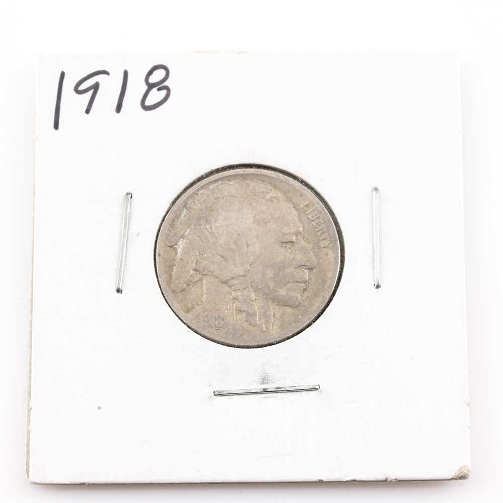 1918 Buffalo Nickel