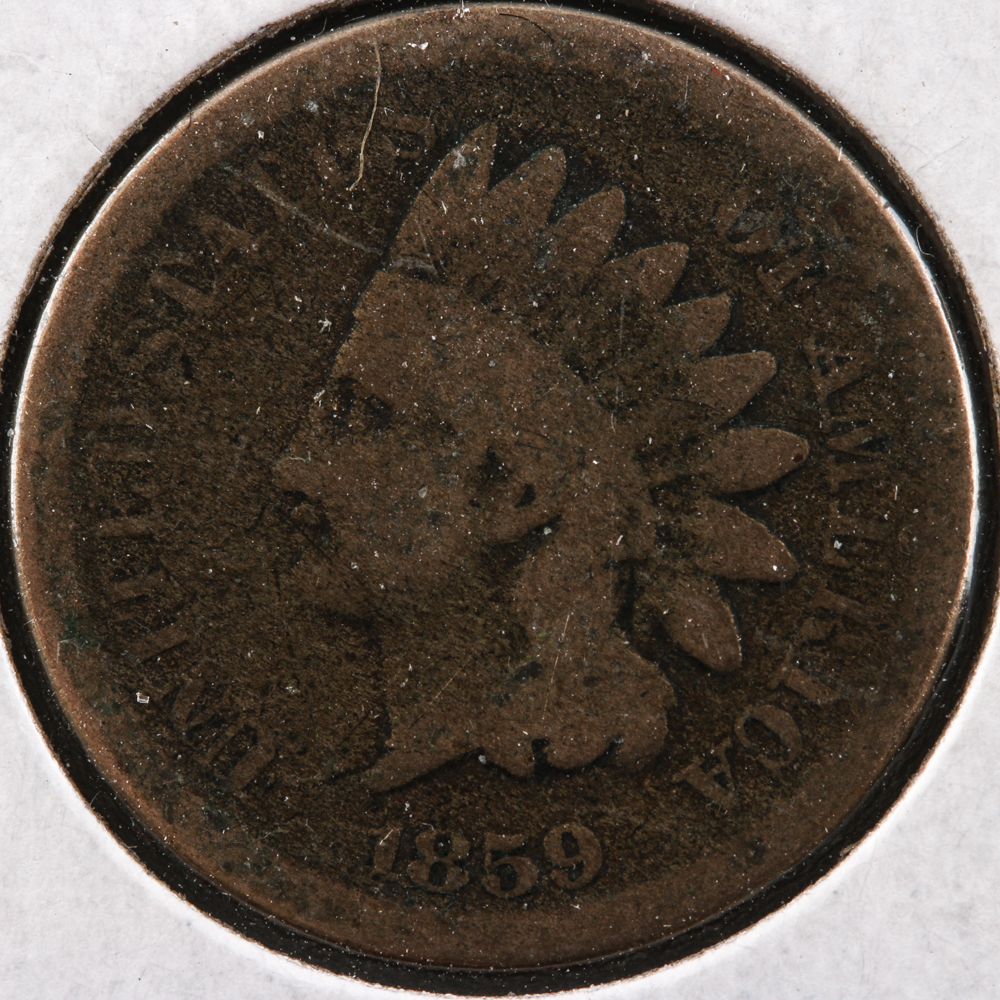 1859 Indian Head Cent