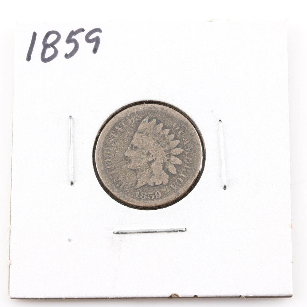 1859 Indian Head Cent