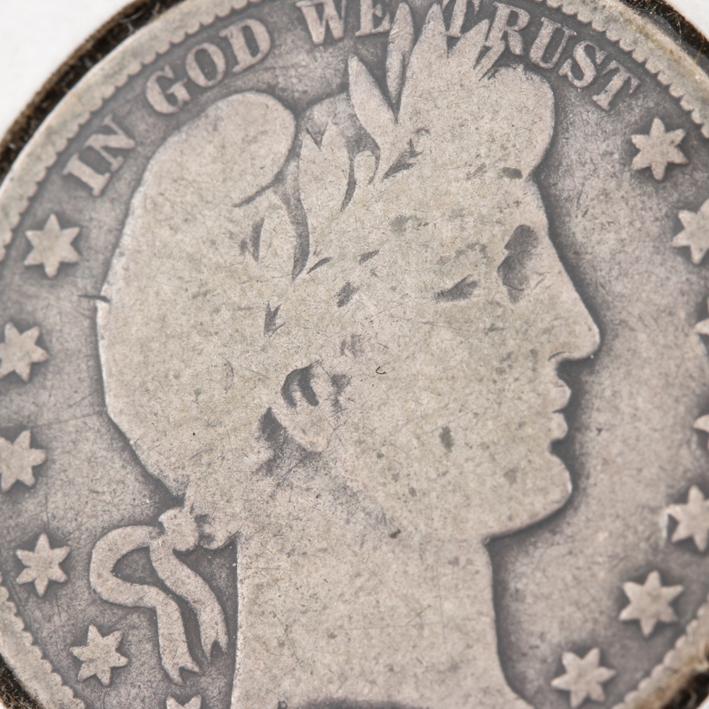 1906-D Barber Half Dollar