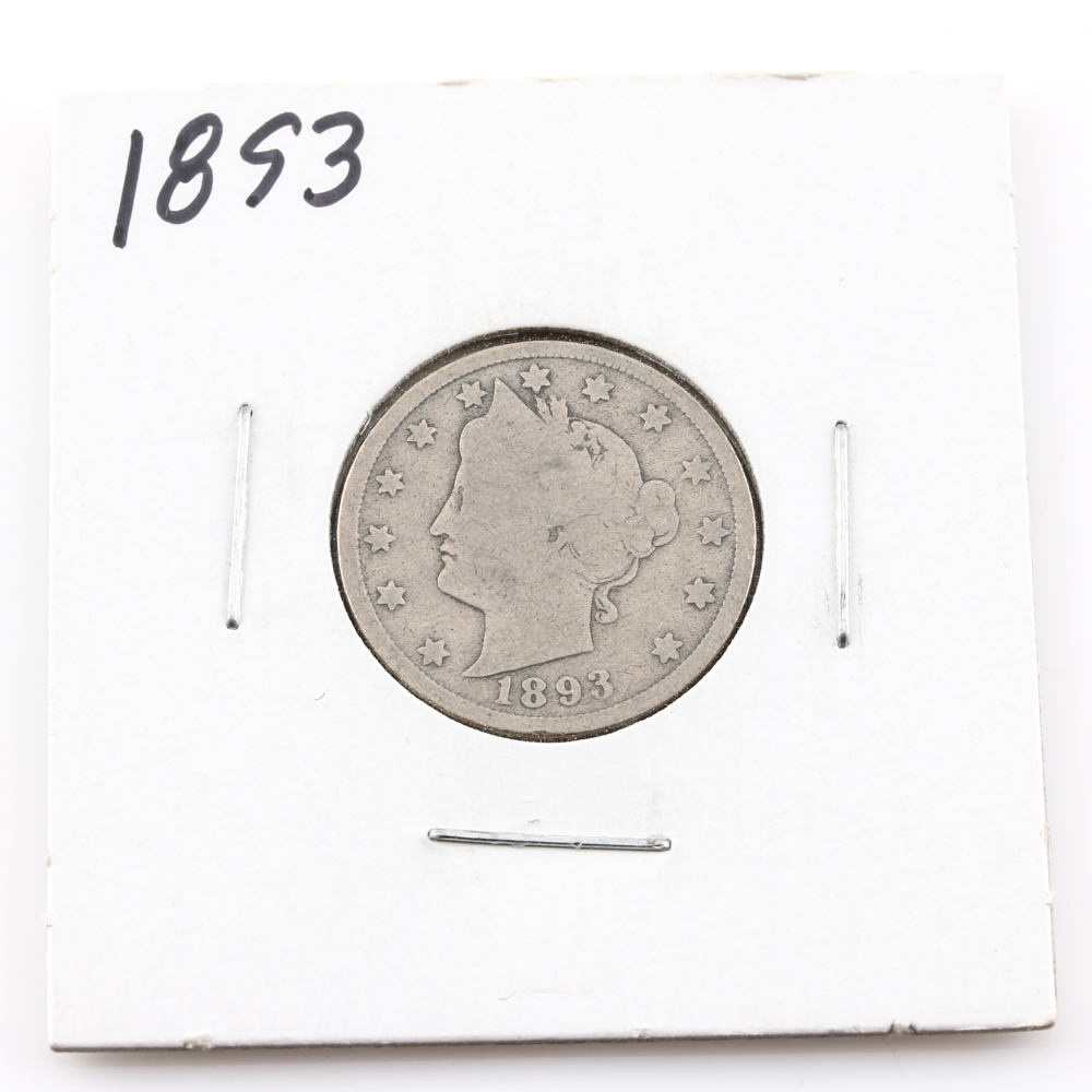 1893 Liberty "V" Nickel