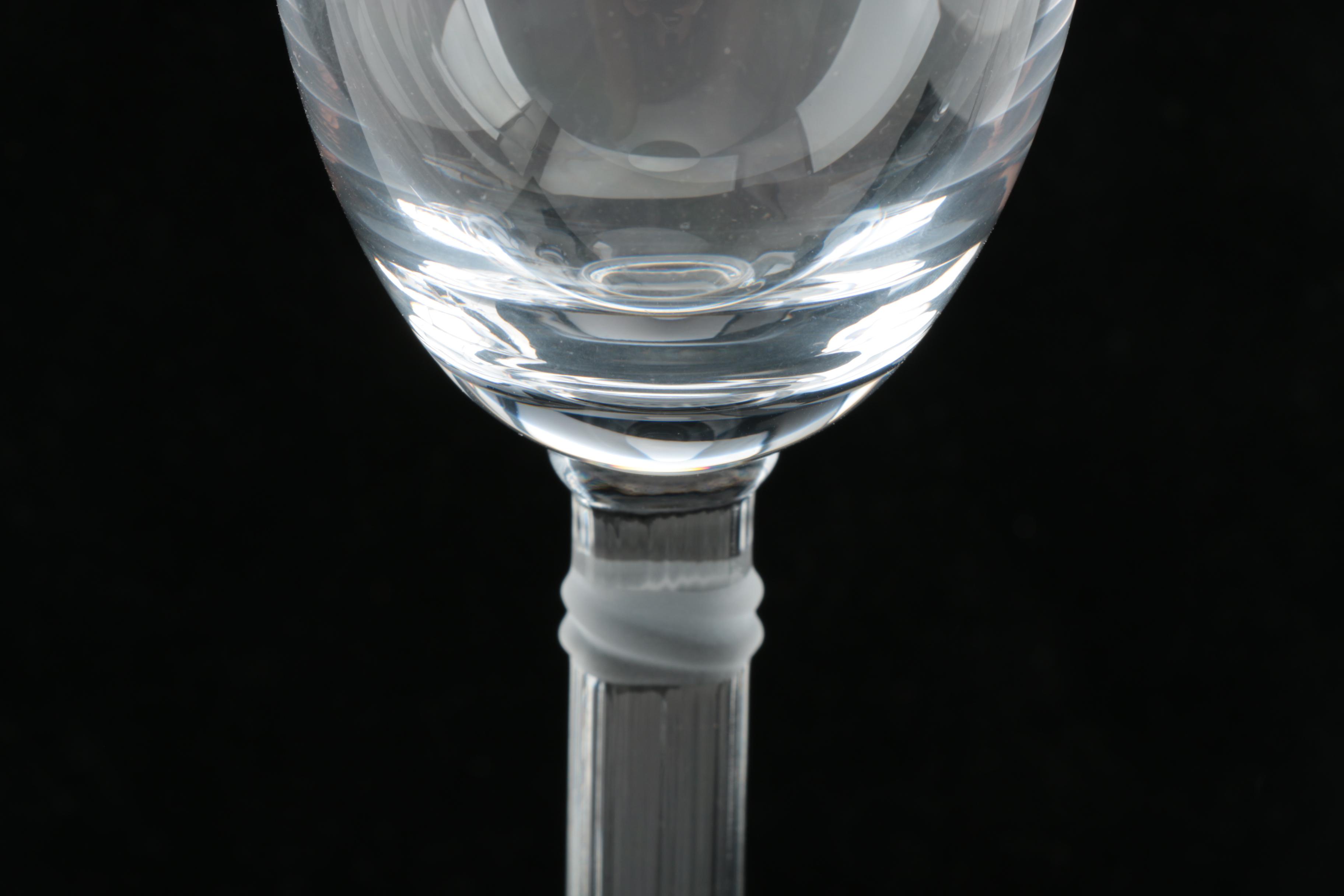 Assorted Glassware Including Cartier "Des Must"