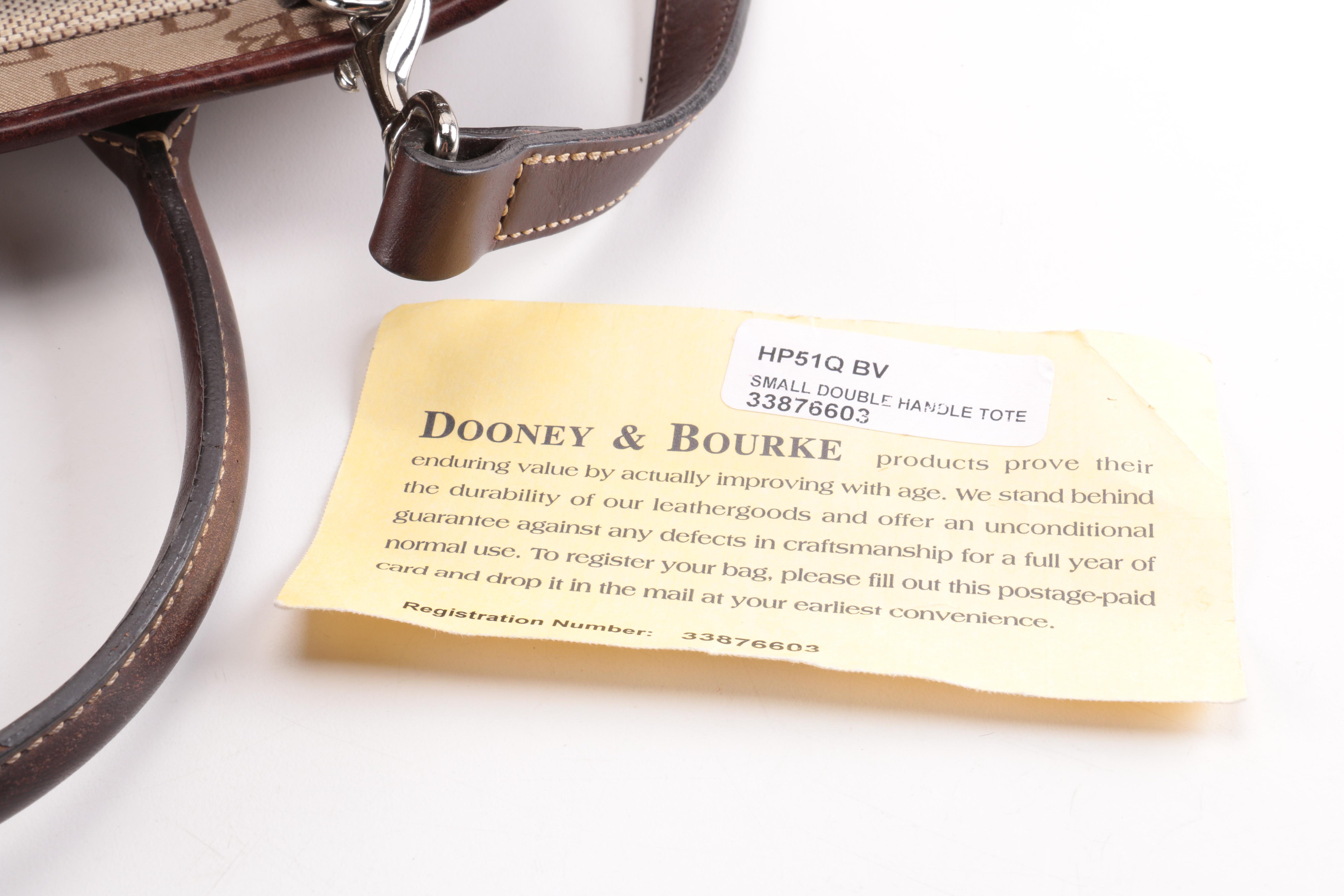 Dooney and Bourke Logo Handbag