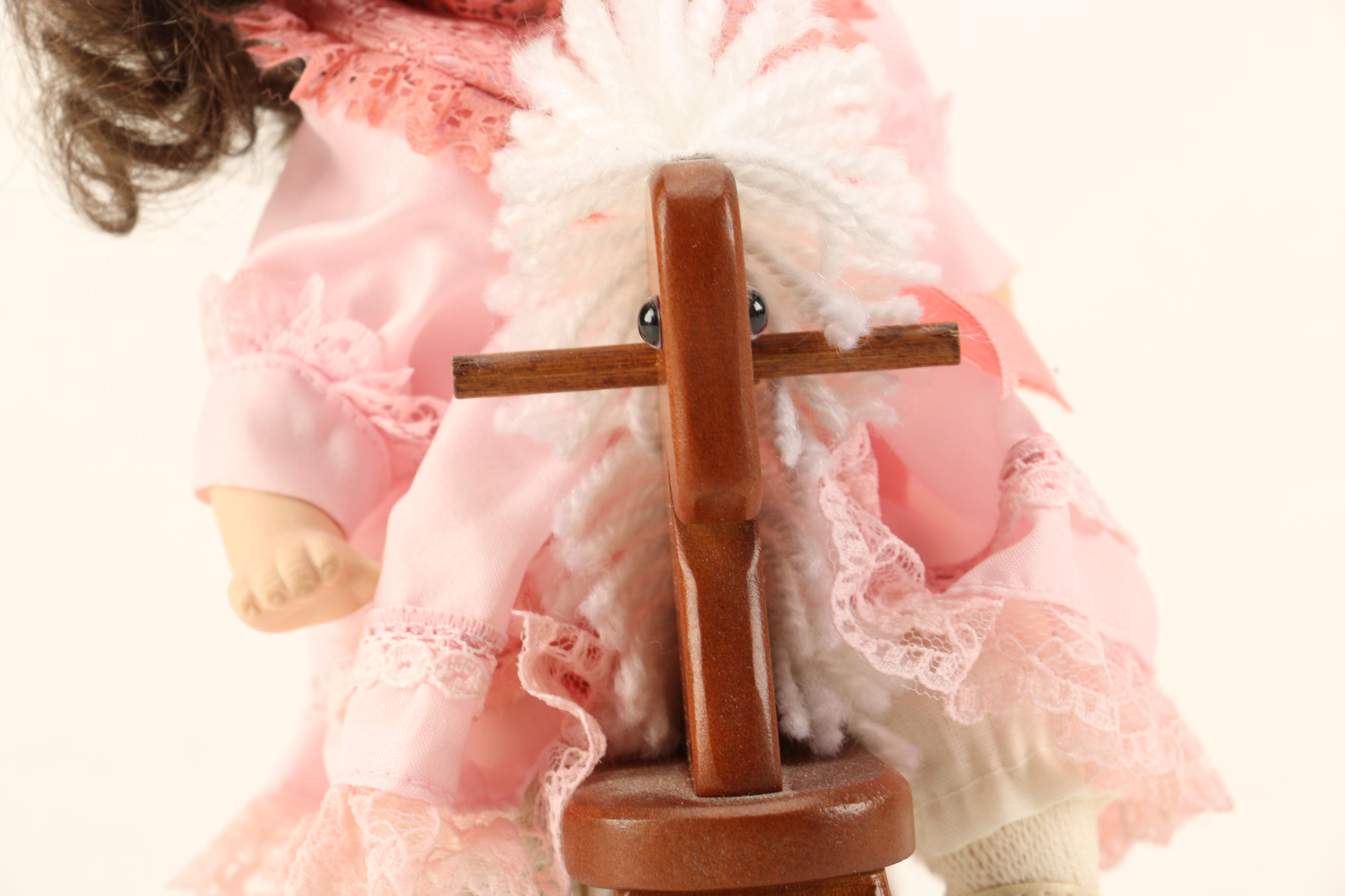 Assortment of Porcelain Dolls including Madame Alexander