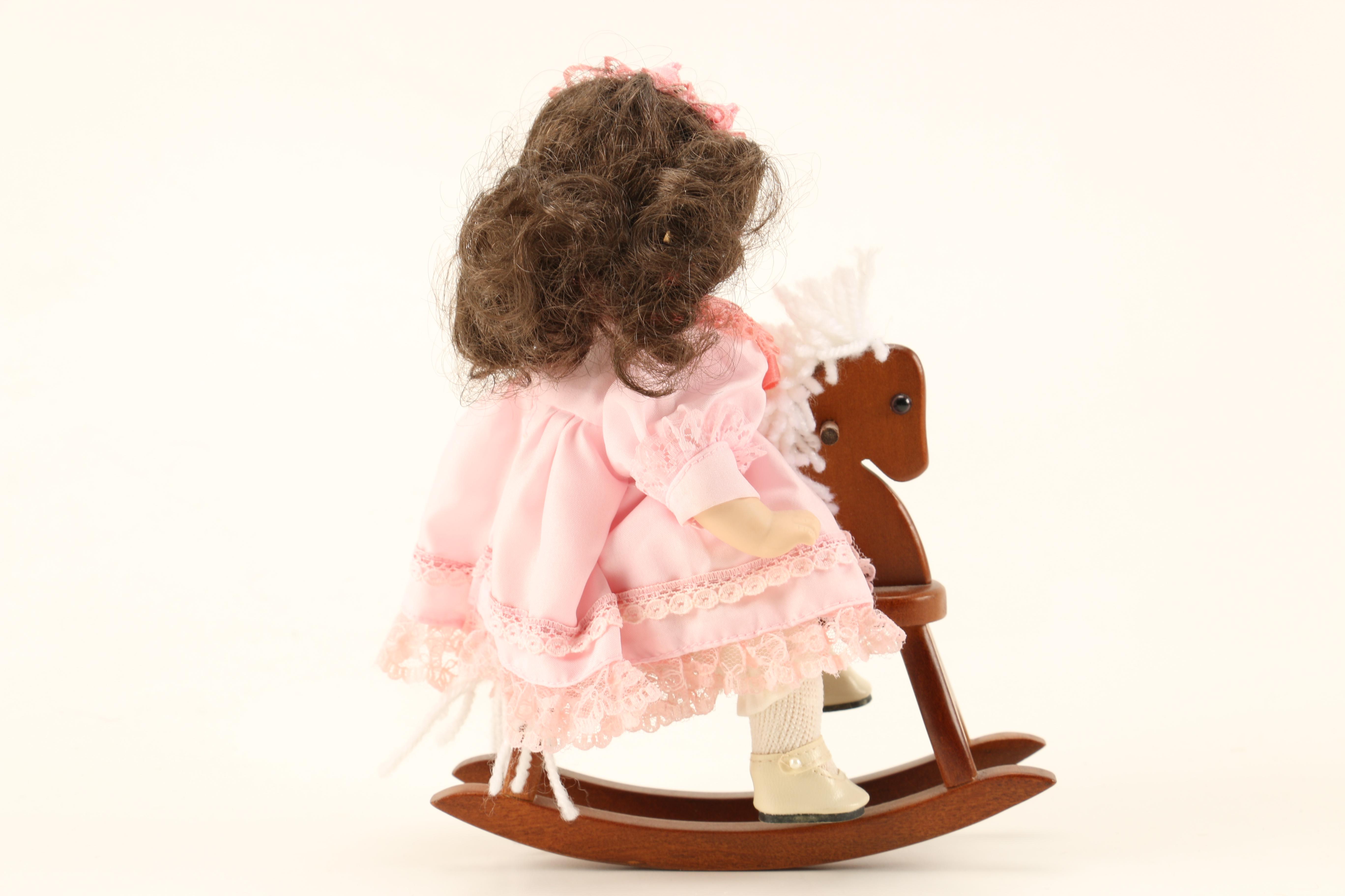 Assortment of Porcelain Dolls including Madame Alexander