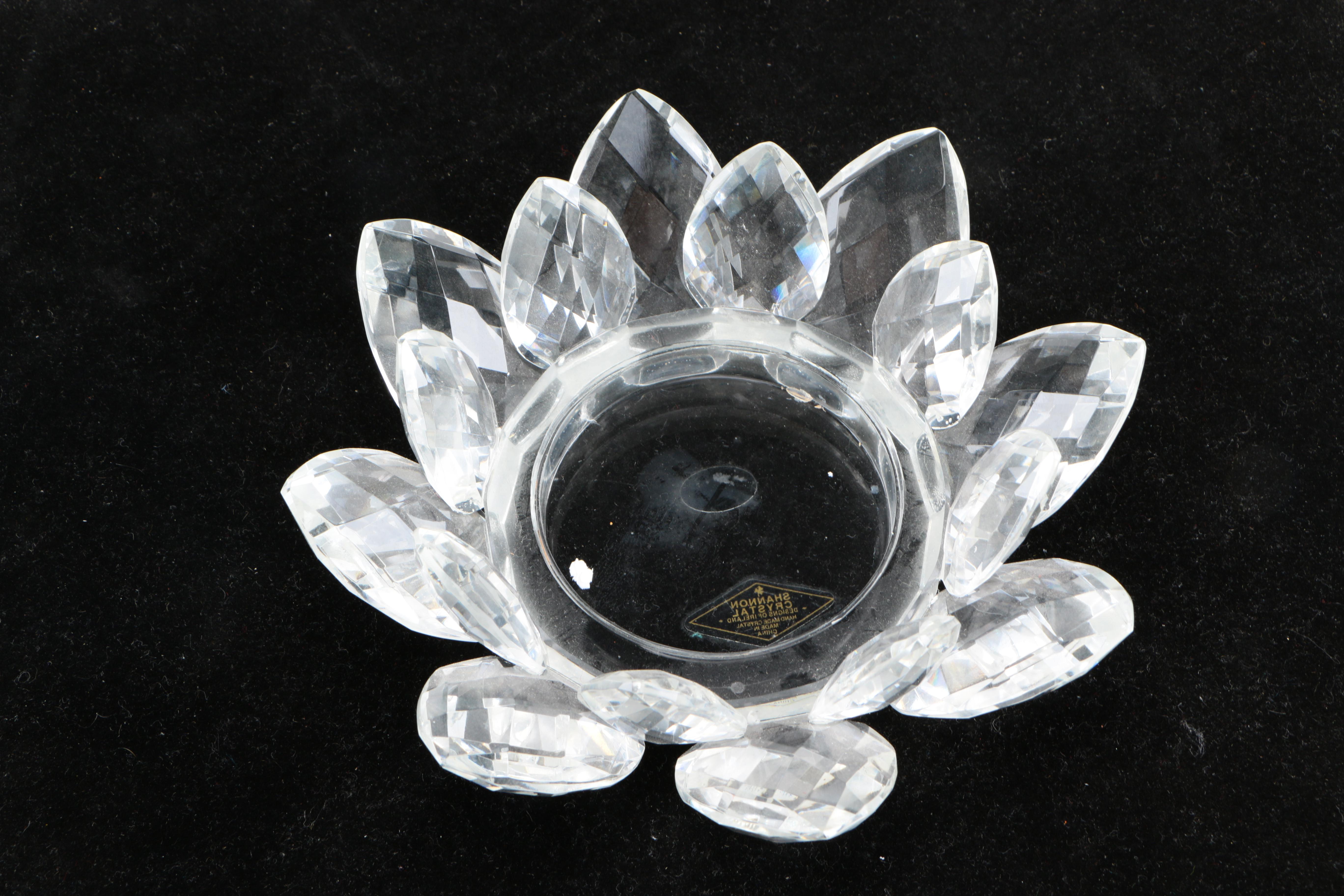 Godinger "Lotus" Pillar Candle Holder and More