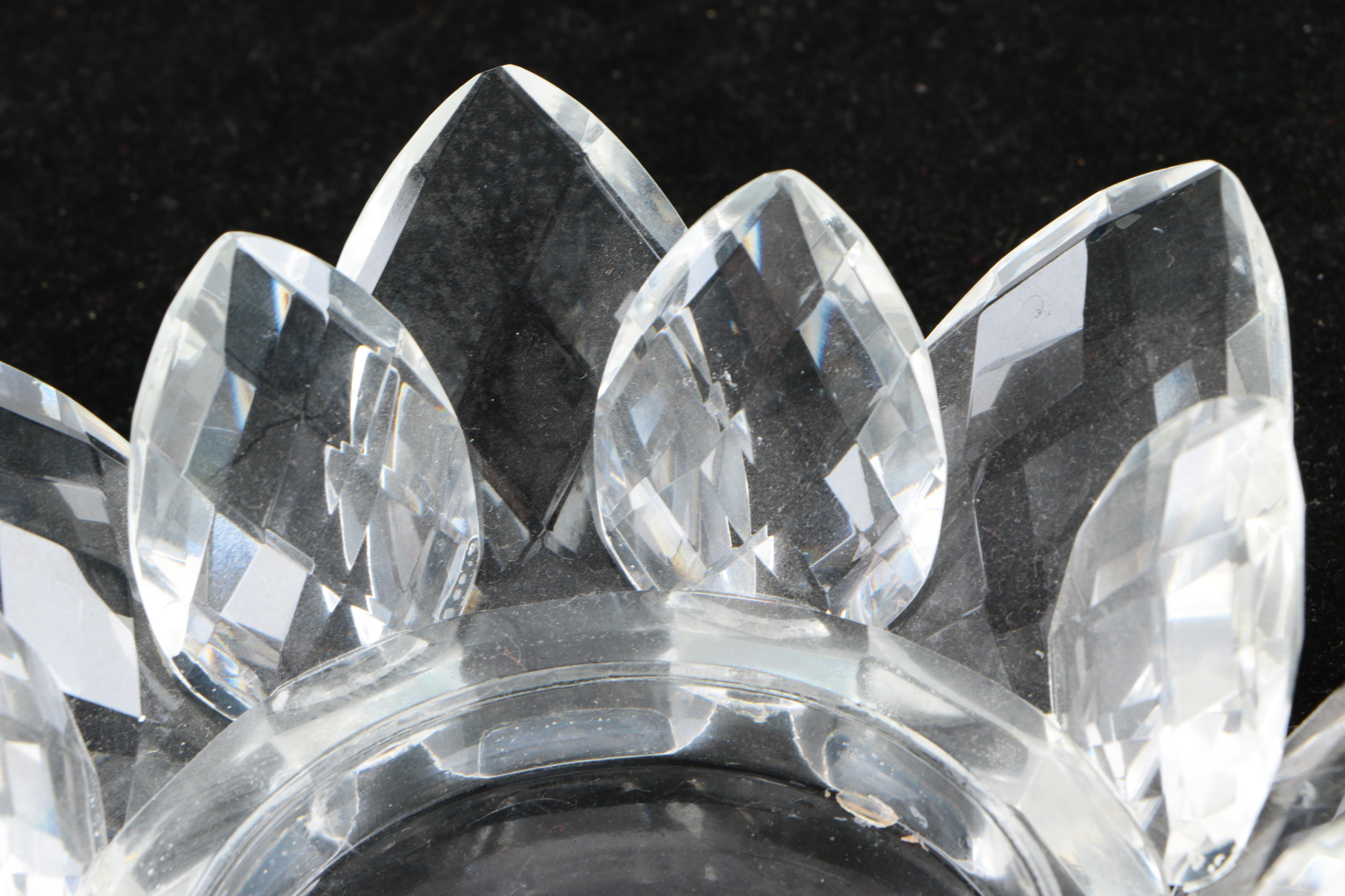 Godinger "Lotus" Pillar Candle Holder and More