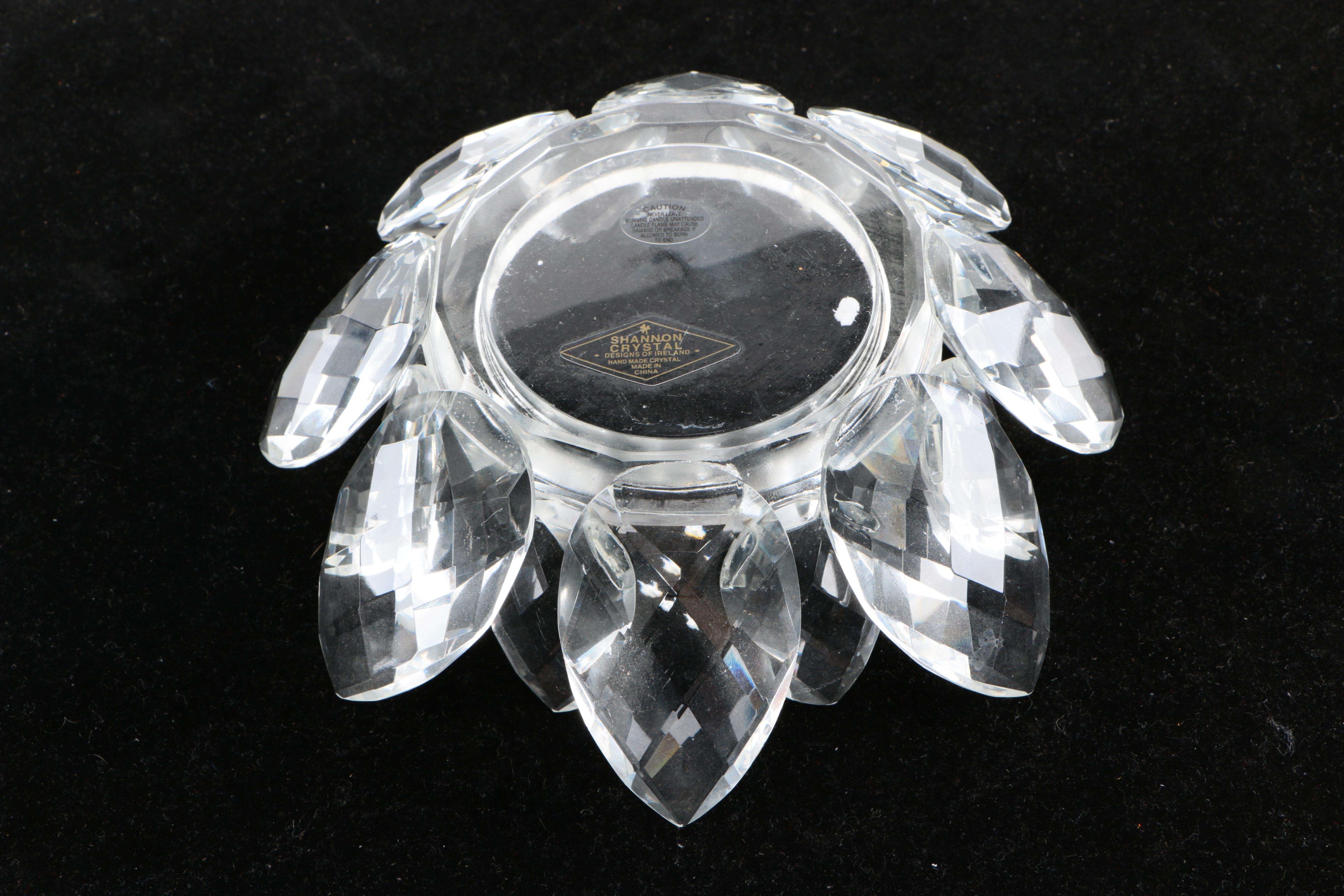 Godinger "Lotus" Pillar Candle Holder and More