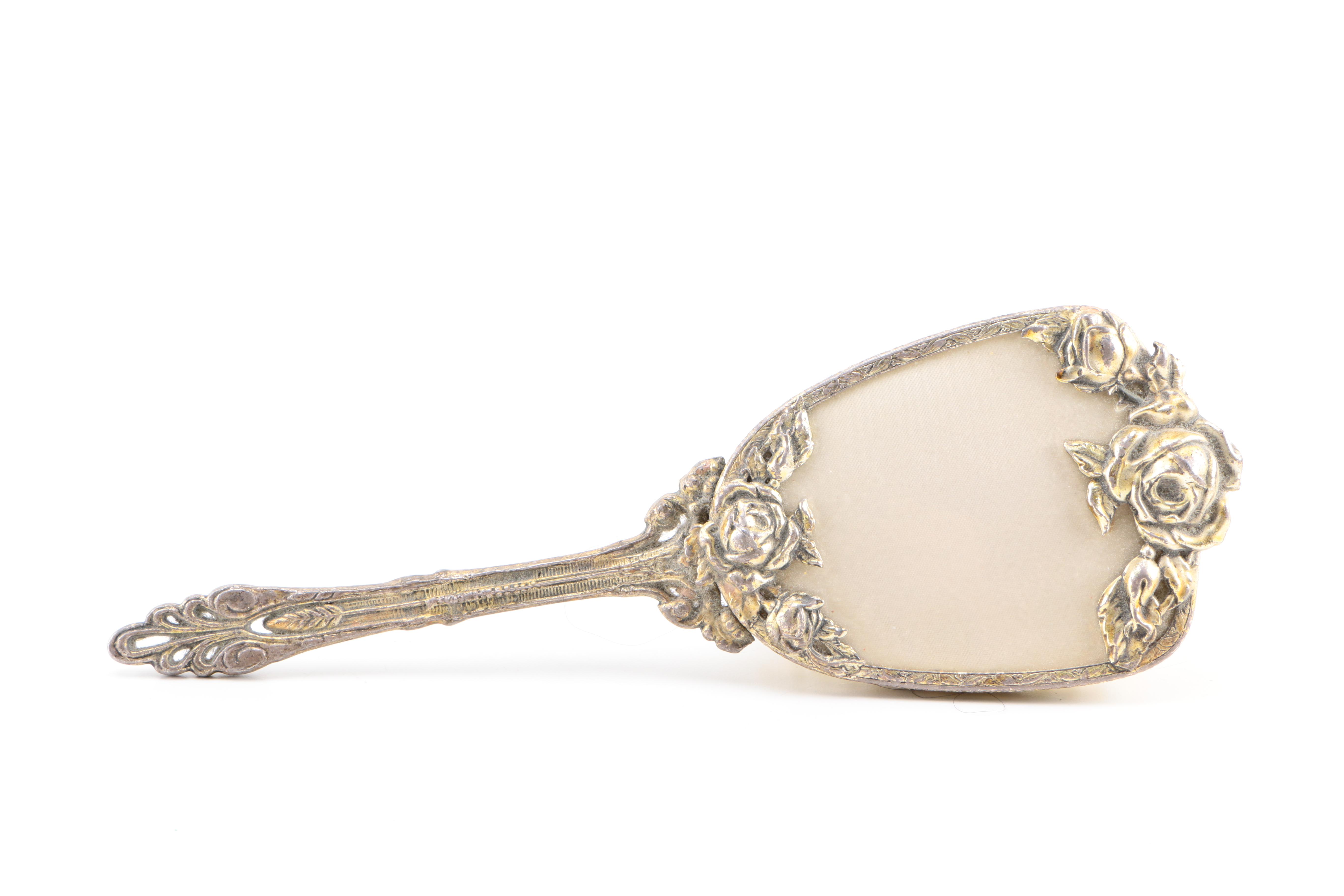 Collection of Vintage Silver Plated Vanity Decor