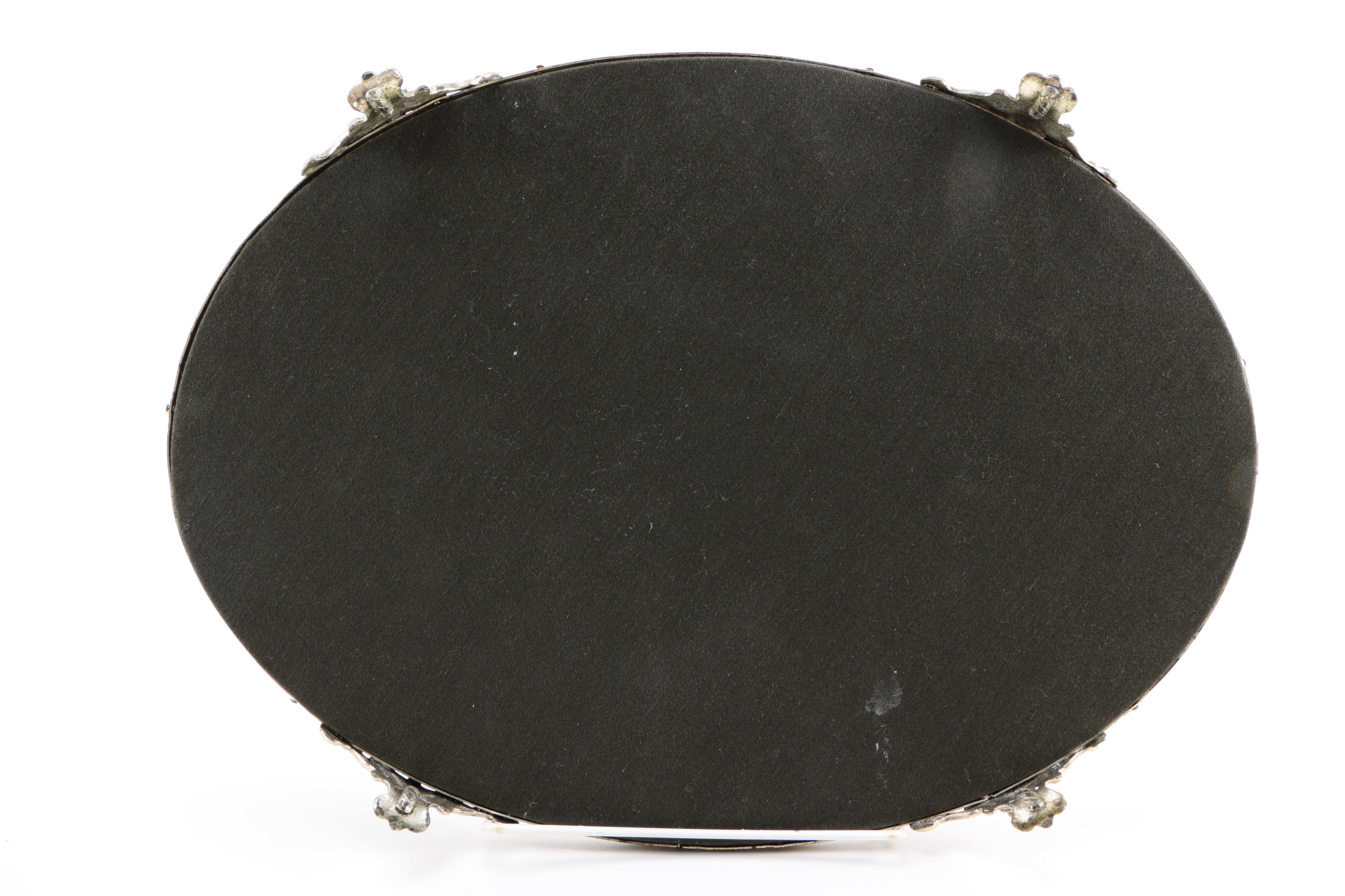 Collection of Vintage Silver Plated Vanity Decor