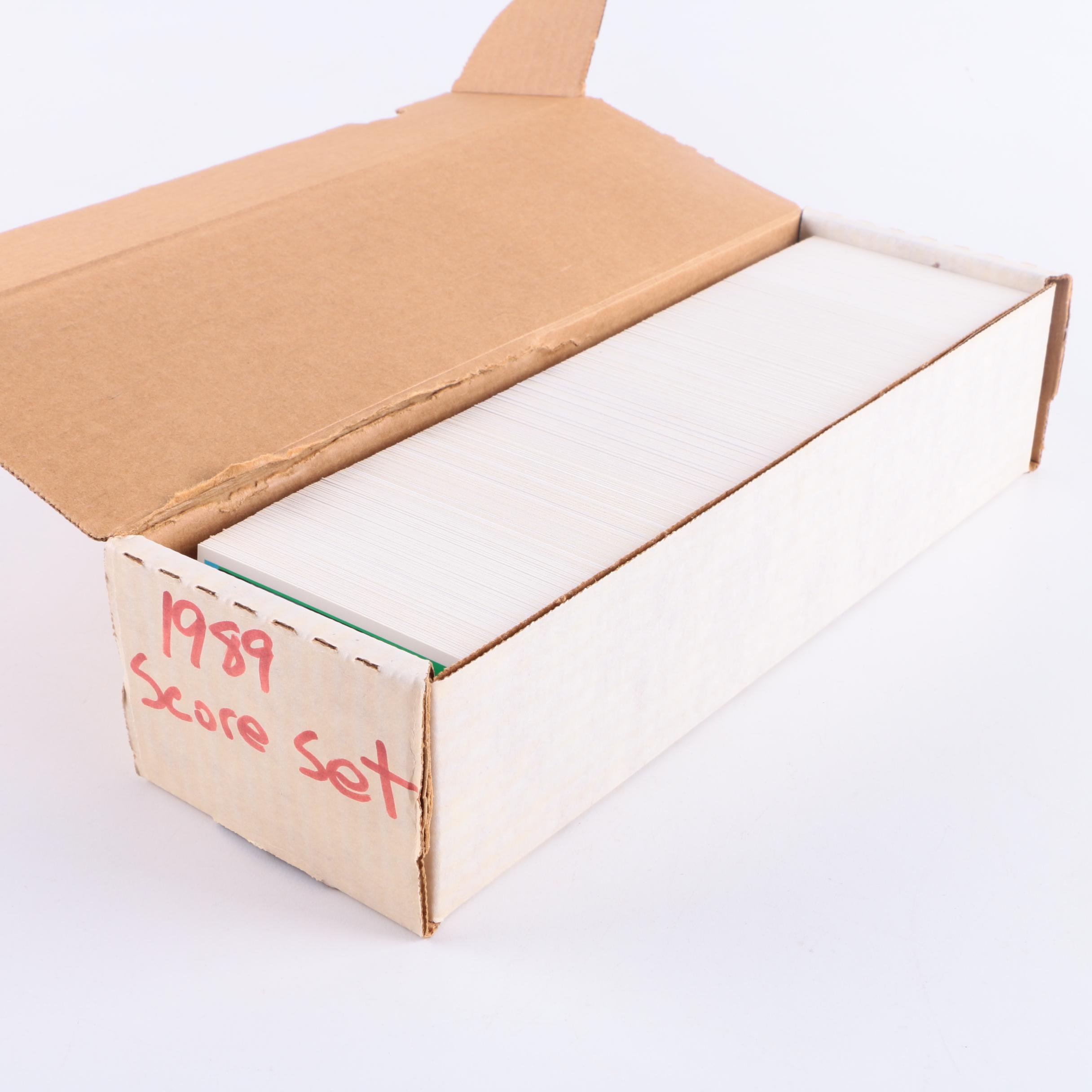 1989 Score Baseball Card Set