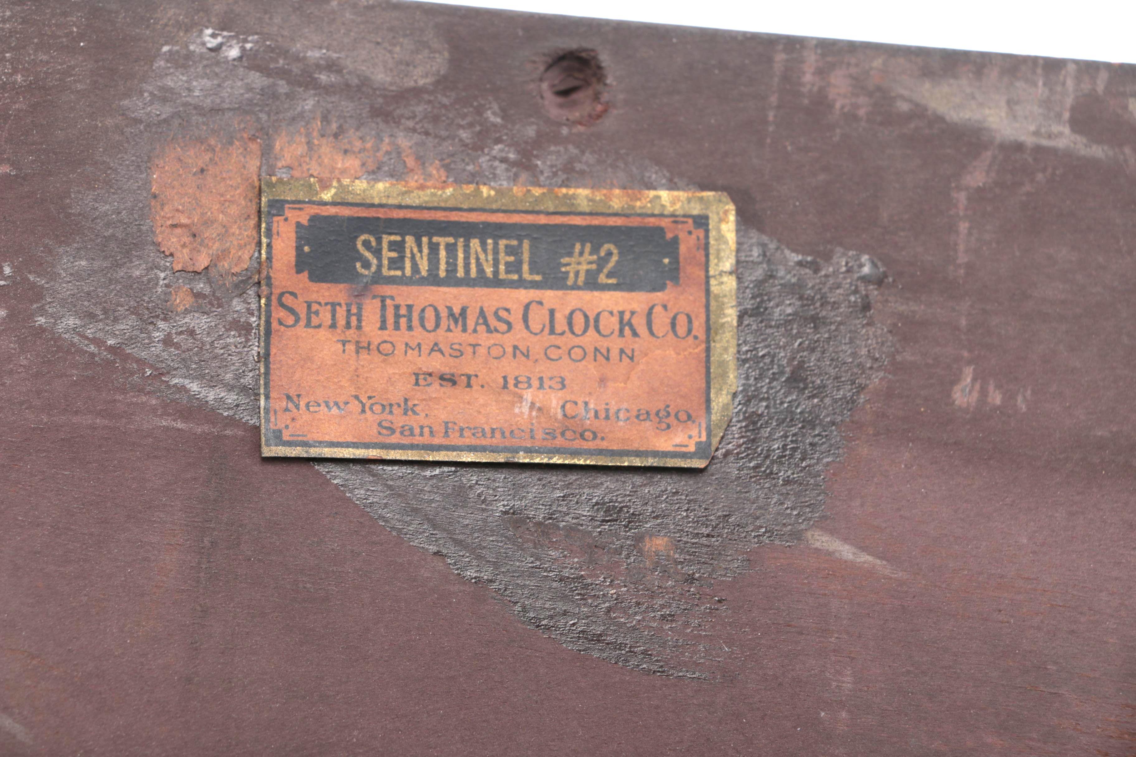 Seth Thomas Tambour Mantel Clock