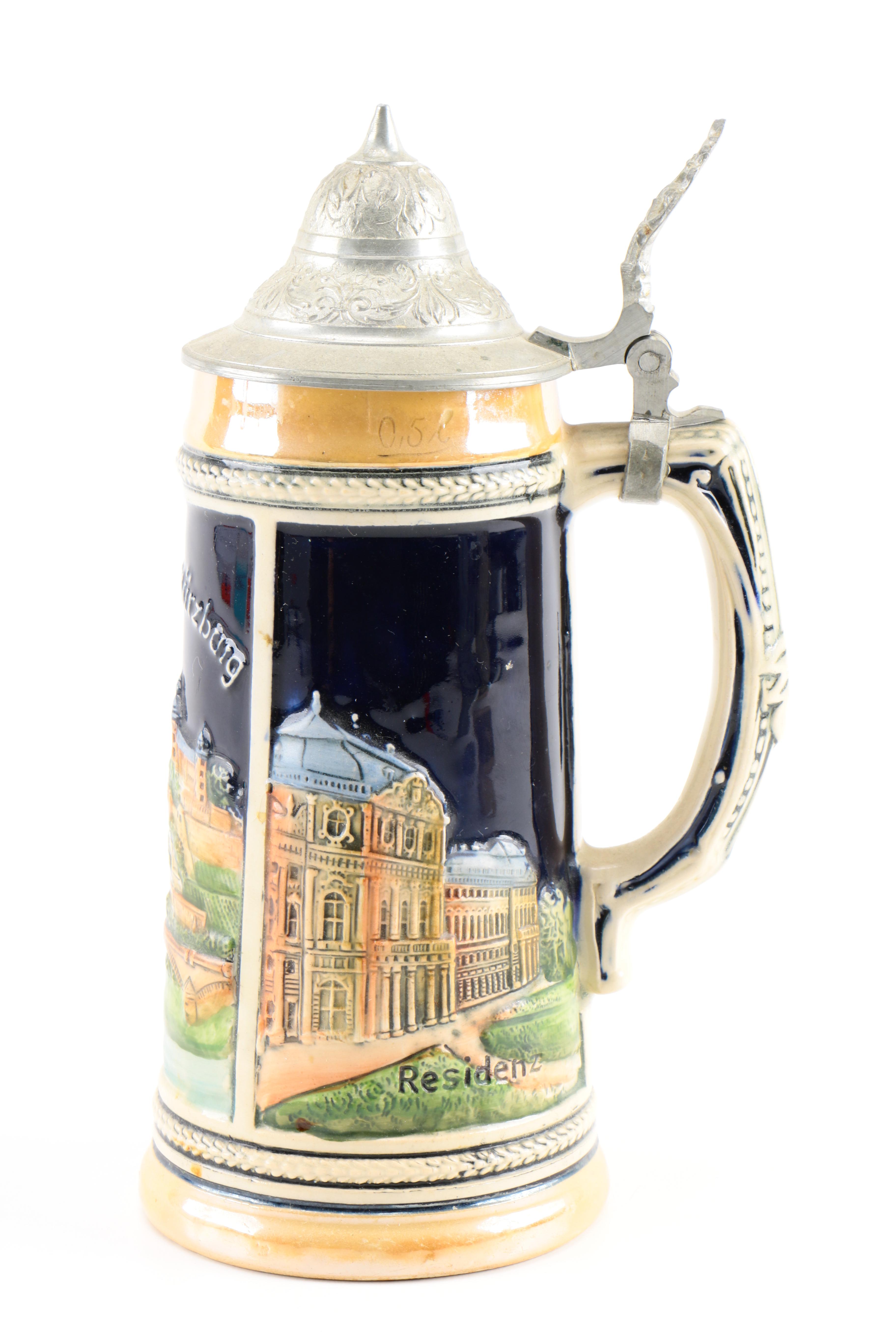 Collection of Vintage Beer Steins