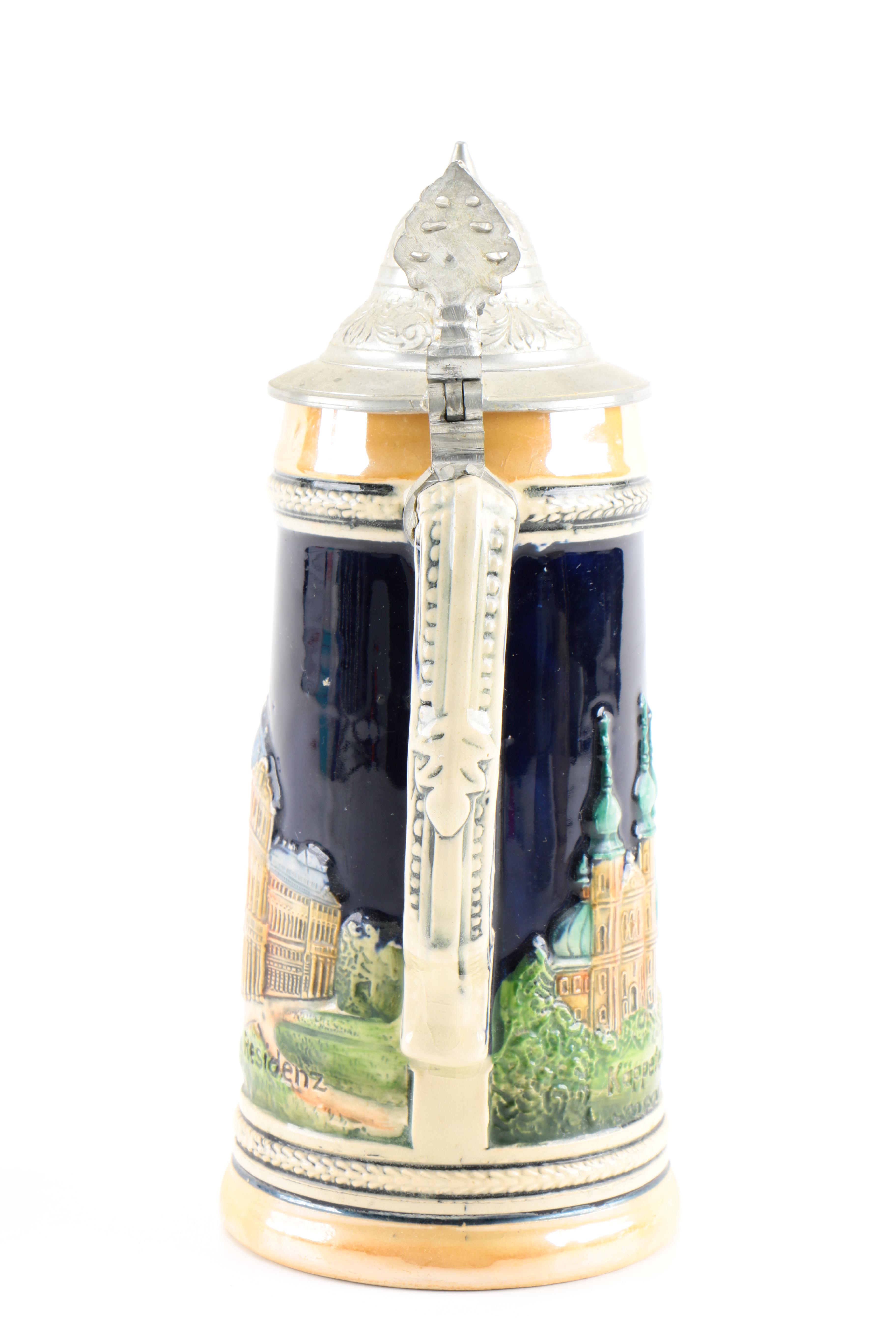 Collection of Vintage Beer Steins