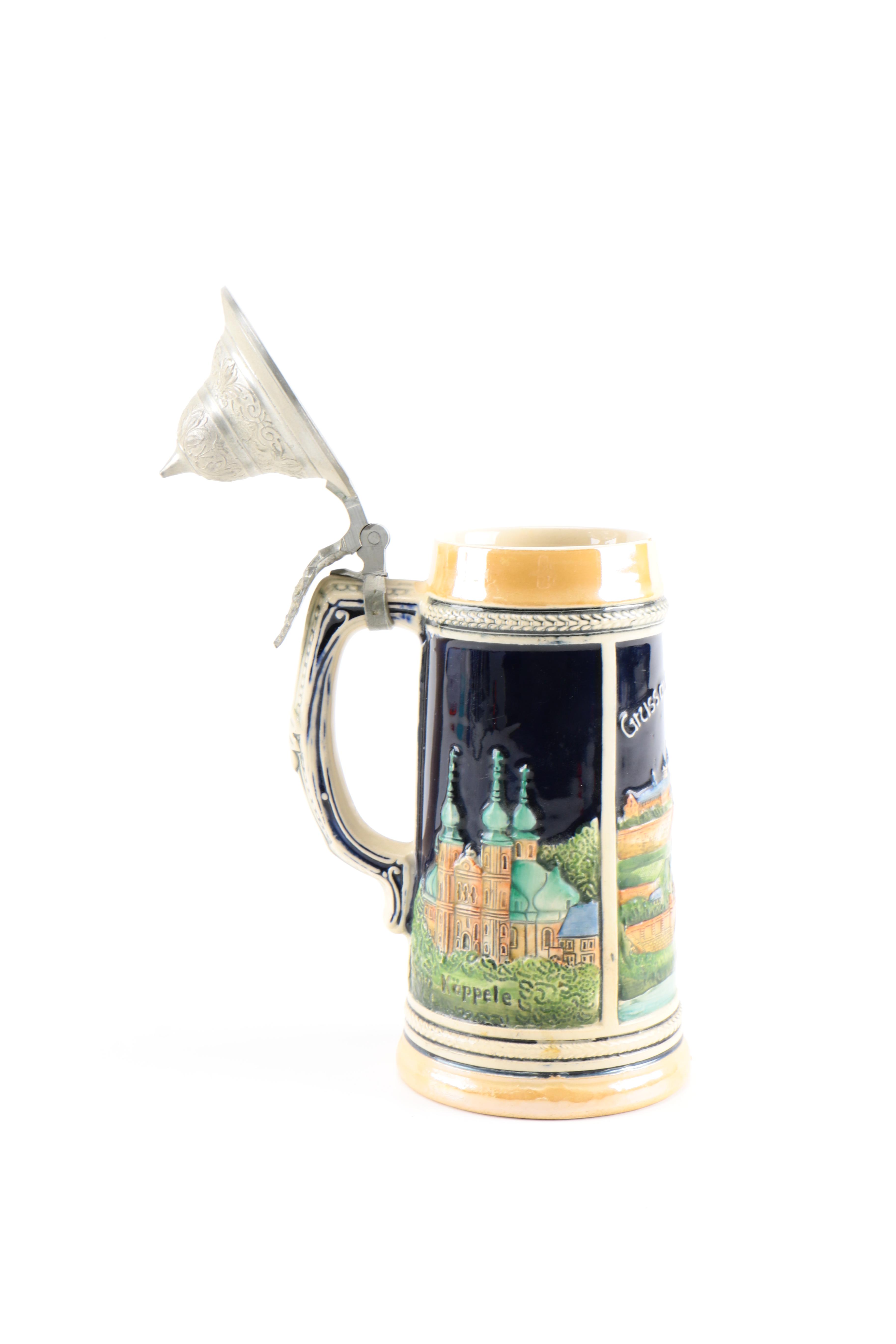 Collection of Vintage Beer Steins