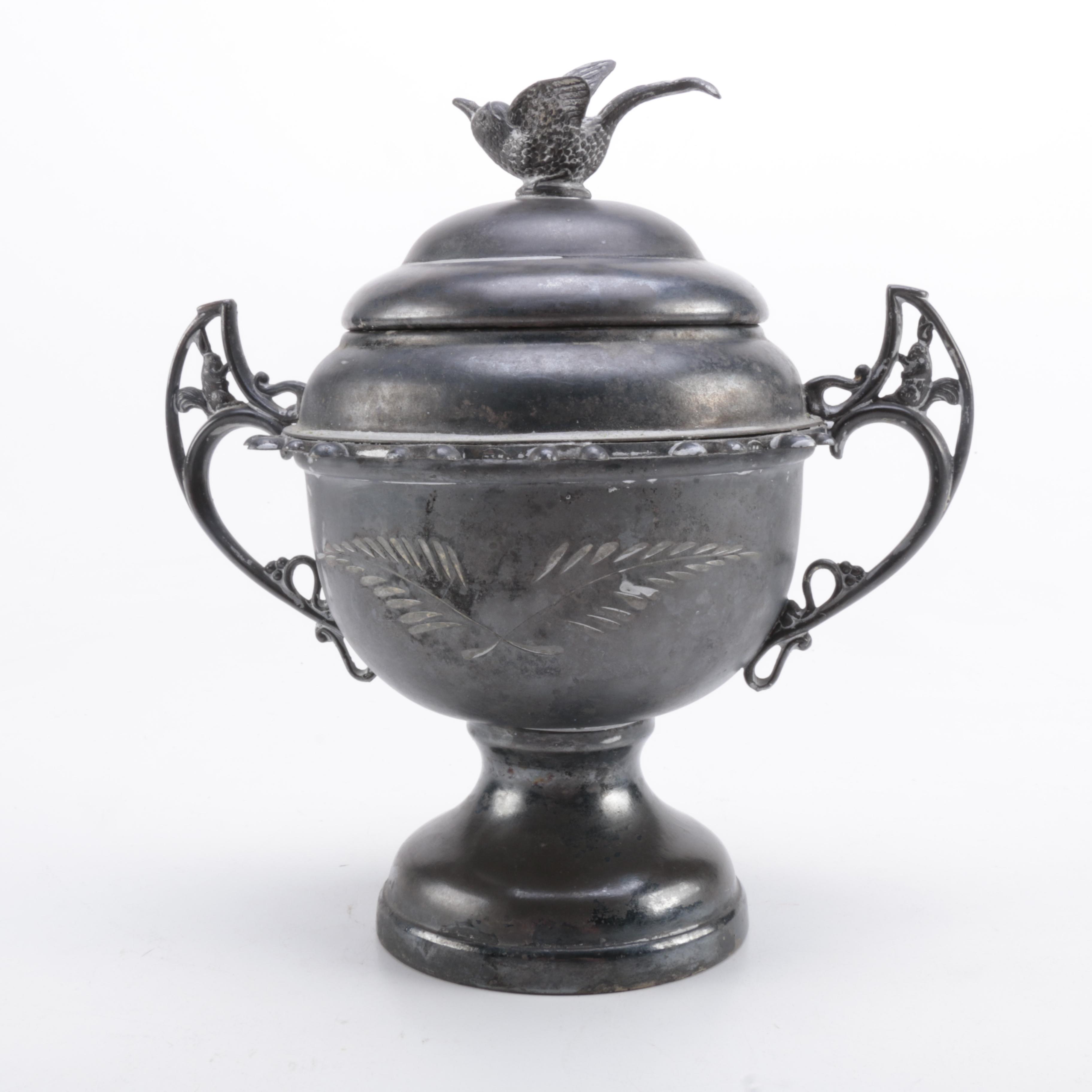 Early 20th Century William A Rogers Quadruple Plate Spooner