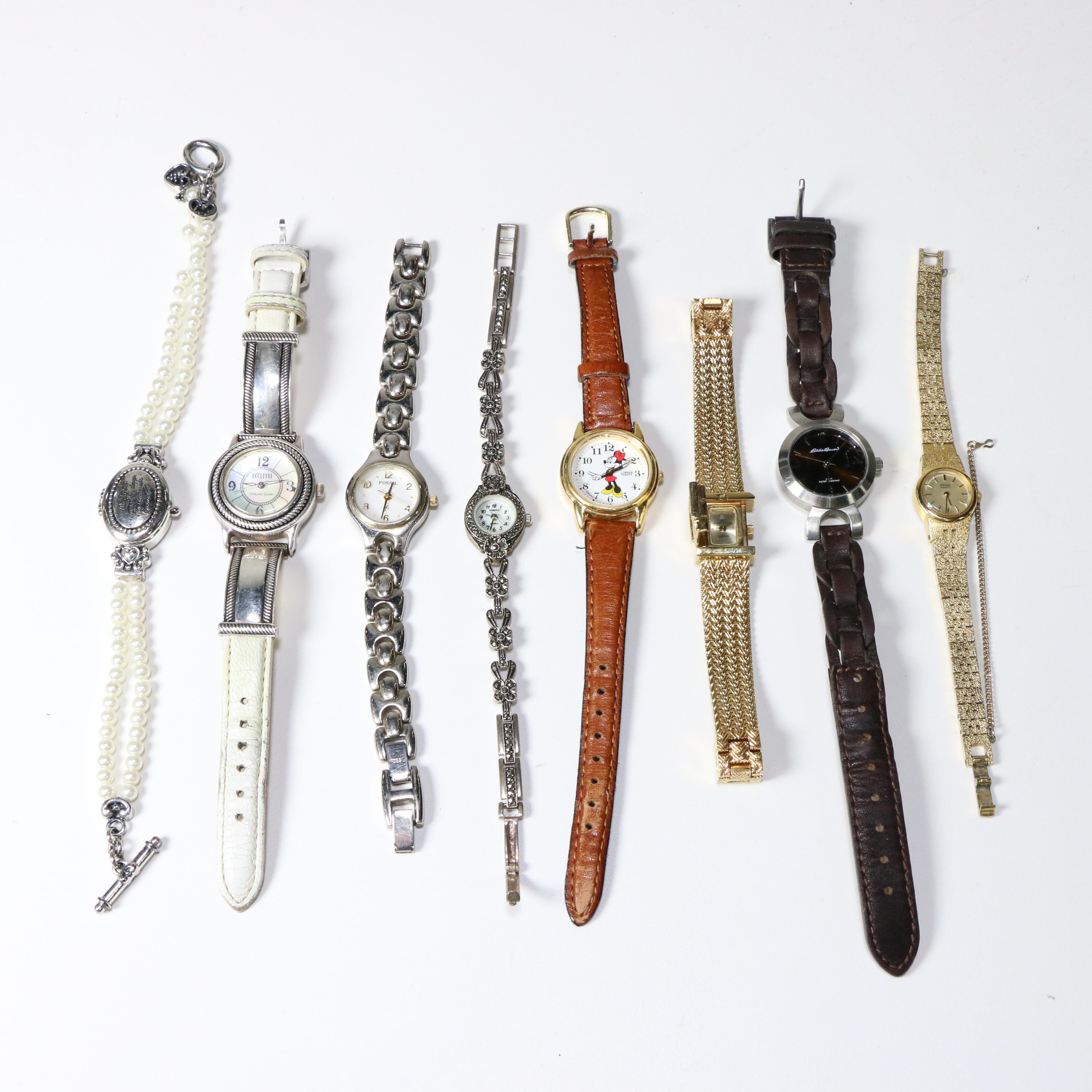 Assortment of Wrist Watches including Eddie Bauer