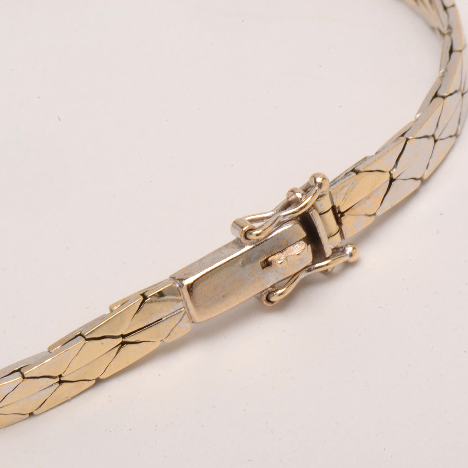 Platinum 14K White Gold 2.30 CTW Diamond Linked Bracelet