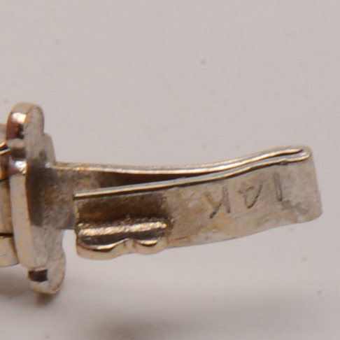 Platinum 14K White Gold 2.30 CTW Diamond Linked Bracelet